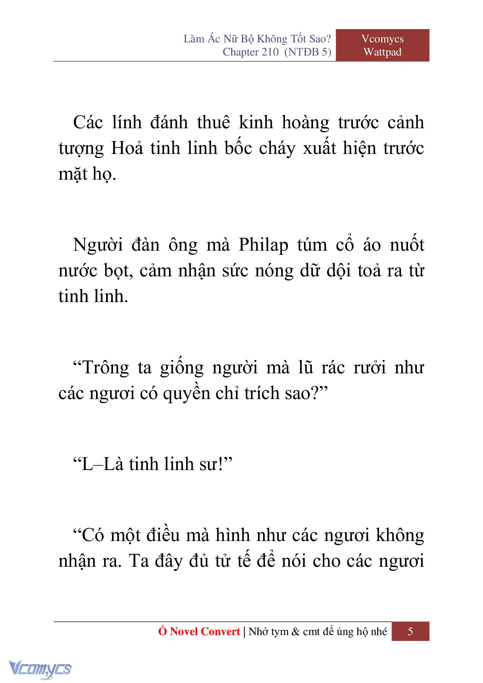 [Novel] Làm Ác Nữ Bộ Không Tốt Sao? Chap 210 - Trang 2