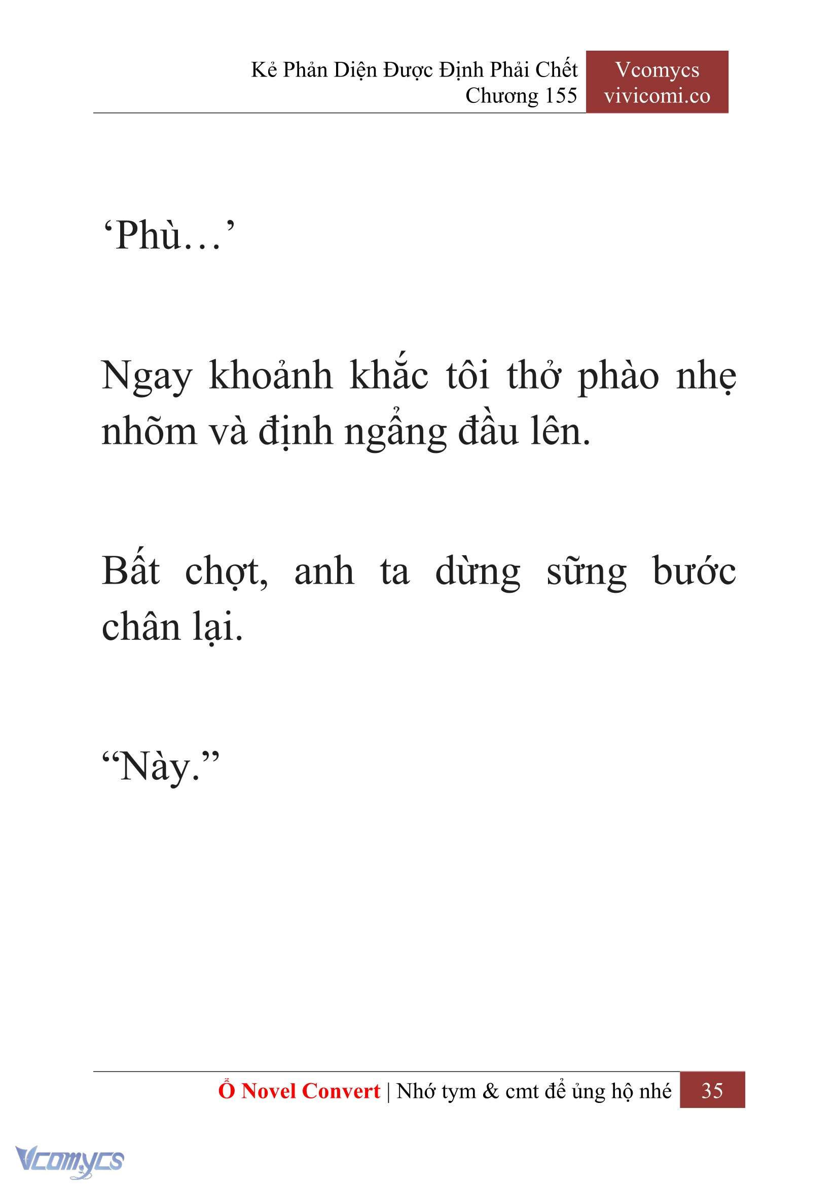 [Novel] Kẻ Phản Diện Được Định Phải Chết Chap 155 - Trang 2
