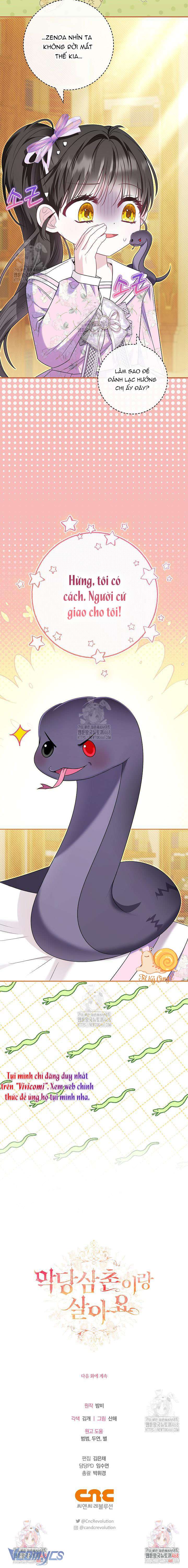 Tôi Sống Với Người Cậu Phản Diện Của Mình Chap 21 - Trang 3