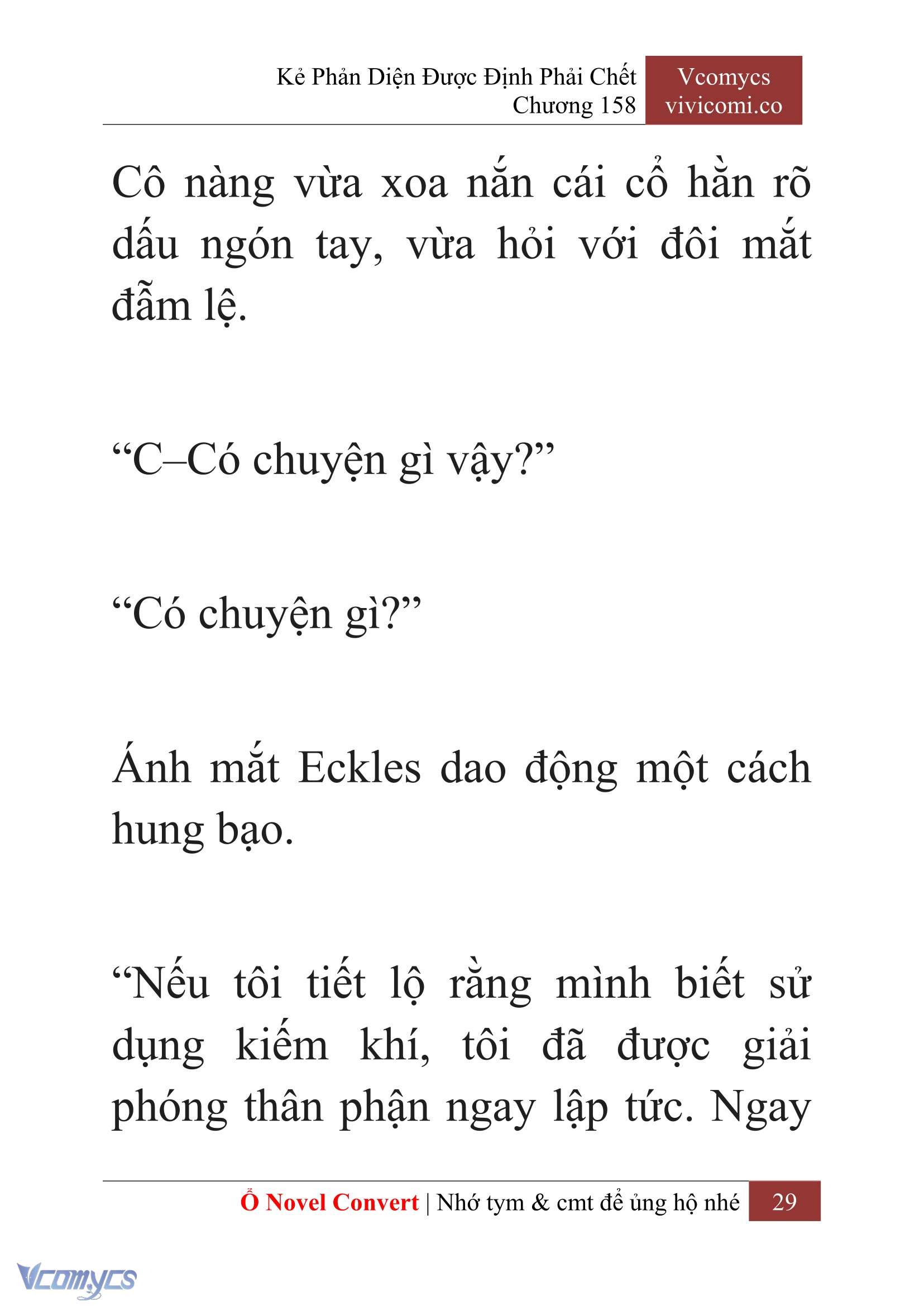 [Novel] Kẻ Phản Diện Được Định Phải Chết Chap 158 - Trang 2