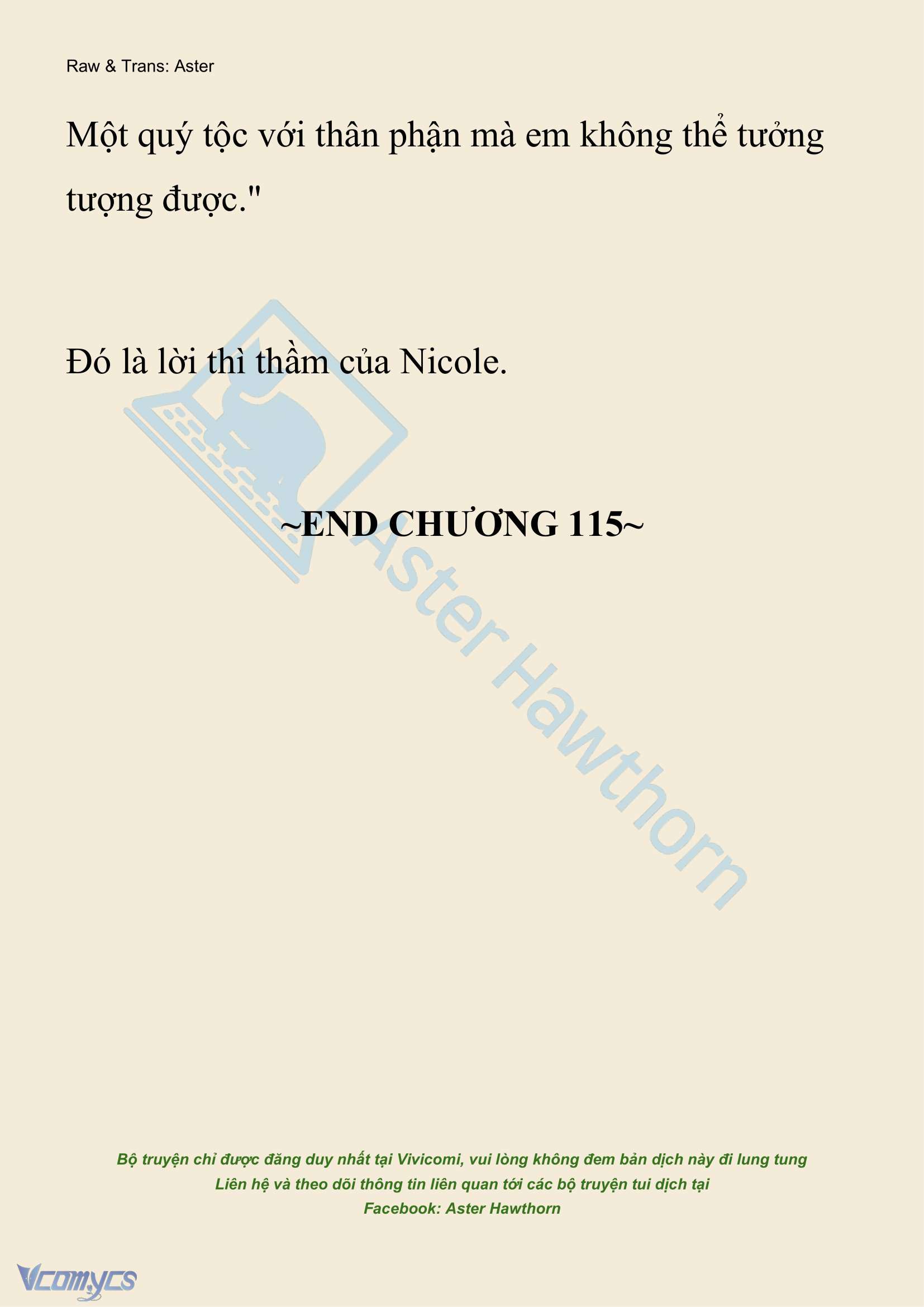 [NOVEL] Giết Cuộc Hôn Nhân Này Chap 115 - Trang 2