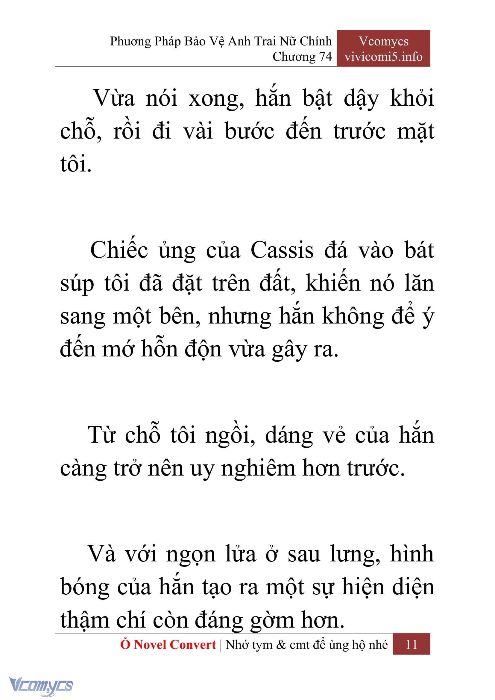 [Novel] Phương Pháp Bảo Vệ Anh Trai Nữ Chính Chap 74 - Trang 2