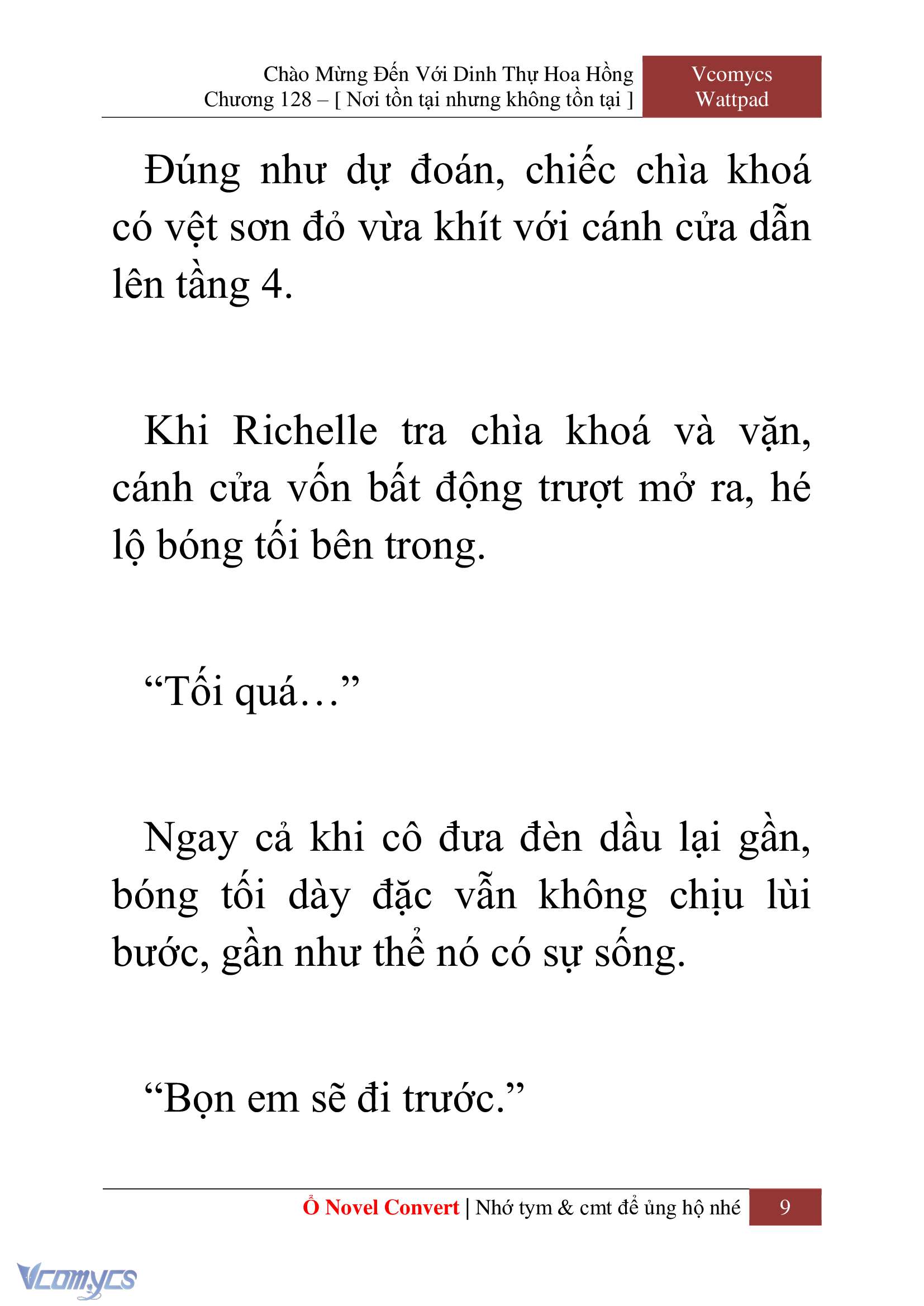 [Novel] Chào Mừng Đến Với Dinh Thự Hoa Hồng Chap 128 - Trang 2