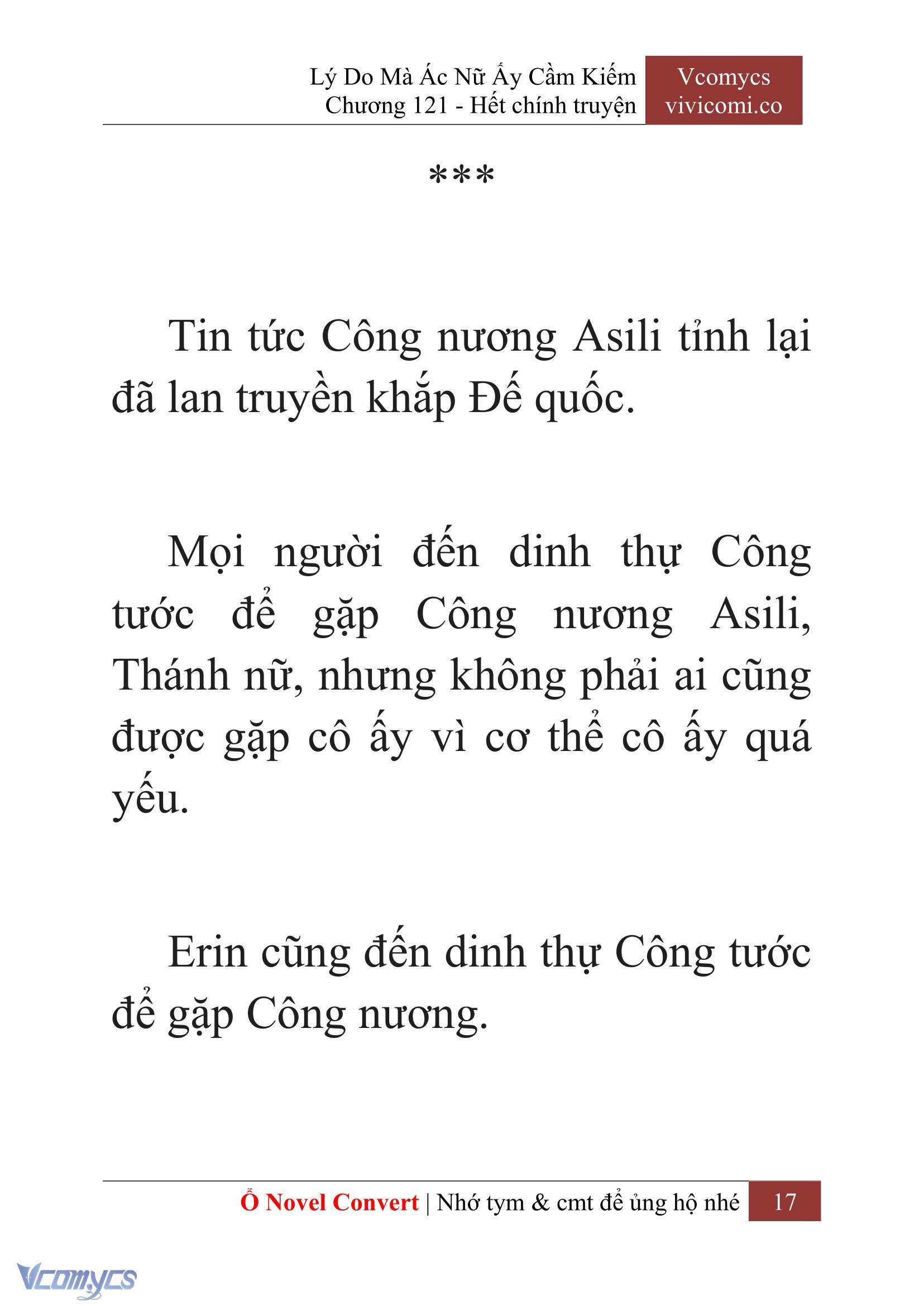 [Novel] Lý Do Mà Ác Nữ Ấy Cầm Kiếm Chap 121 - Trang 2