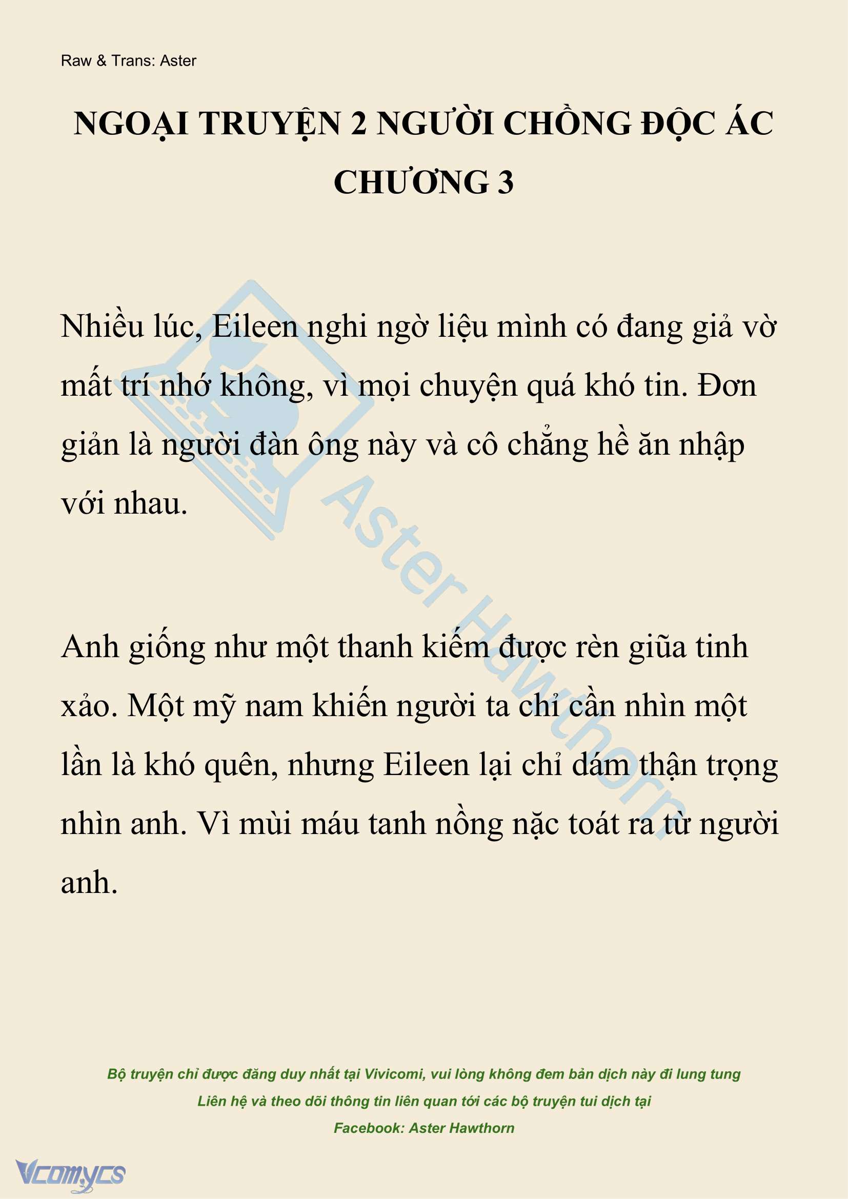 [NOVEL] Người Chồng Độc Ác Chap 247 - Trang 2