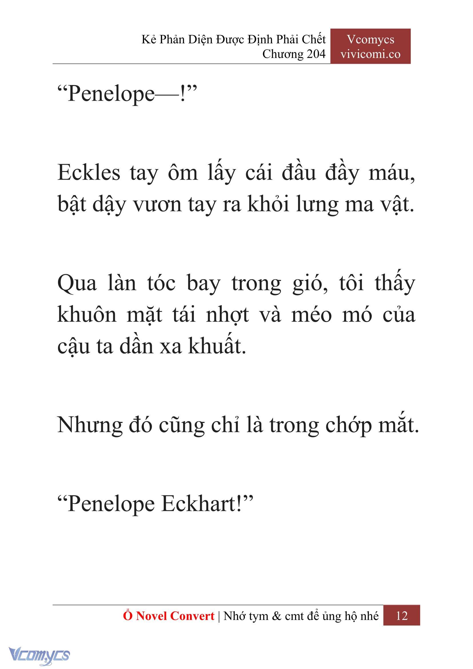 [Novel] Kẻ Phản Diện Được Định Phải Chết Chap 204 - Next Chap 205