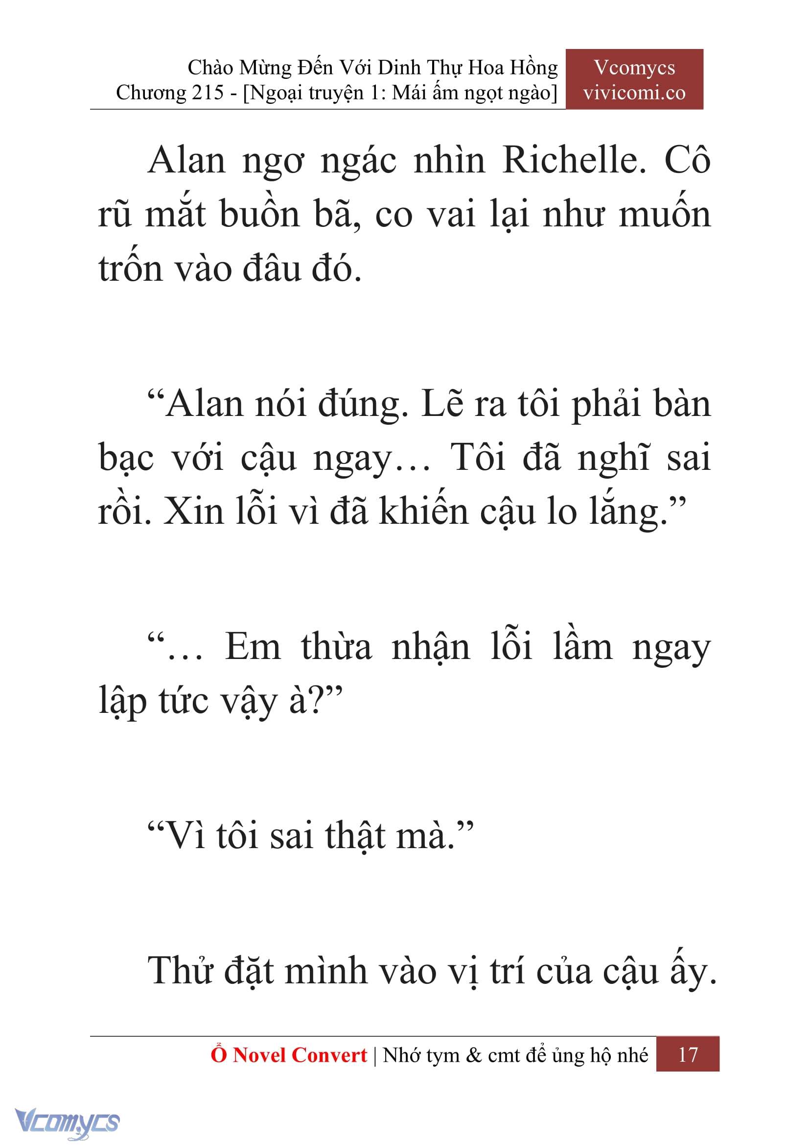 [Novel] Chào Mừng Đến Với Dinh Thự Hoa Hồng Chap 215 - Trang 2