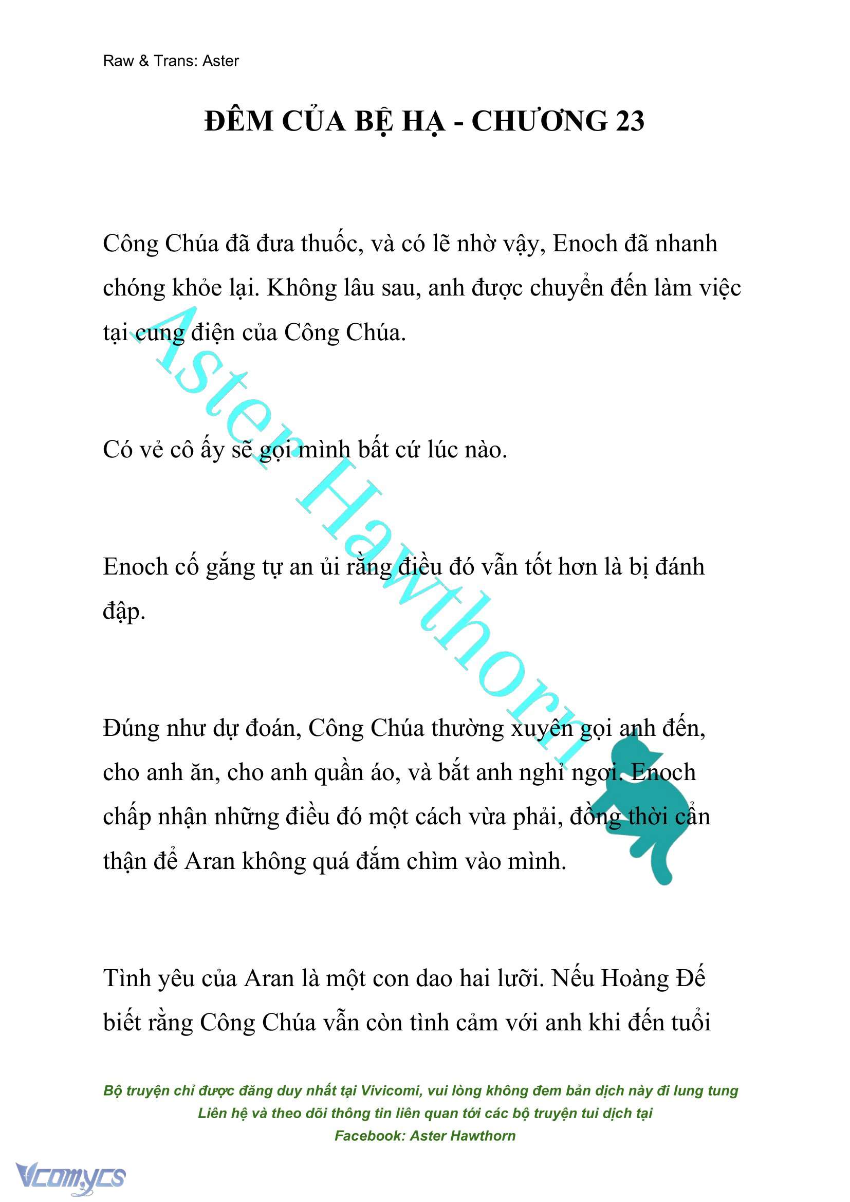 [NOVEL] Đêm Của Bệ Hạ Chap 23 - Next Chap 24