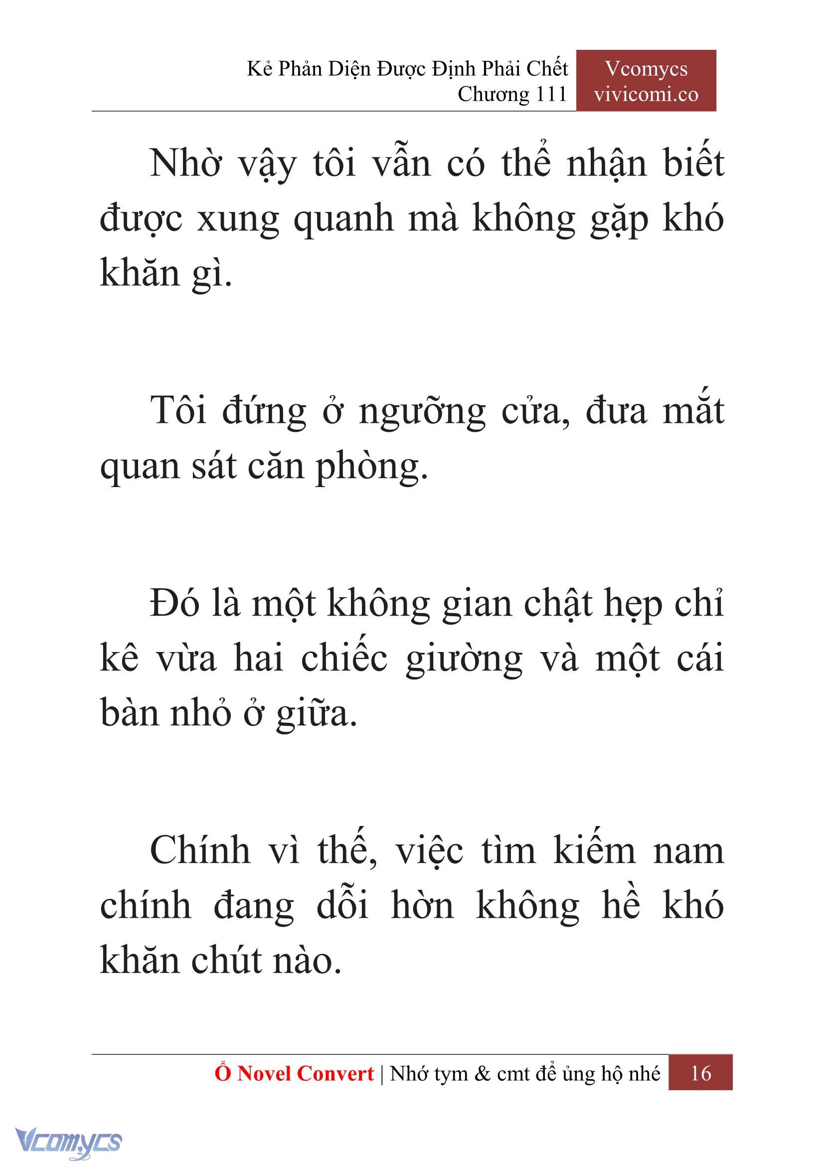[Novel] Kẻ Phản Diện Được Định Phải Chết Chap 111 - Trang 2