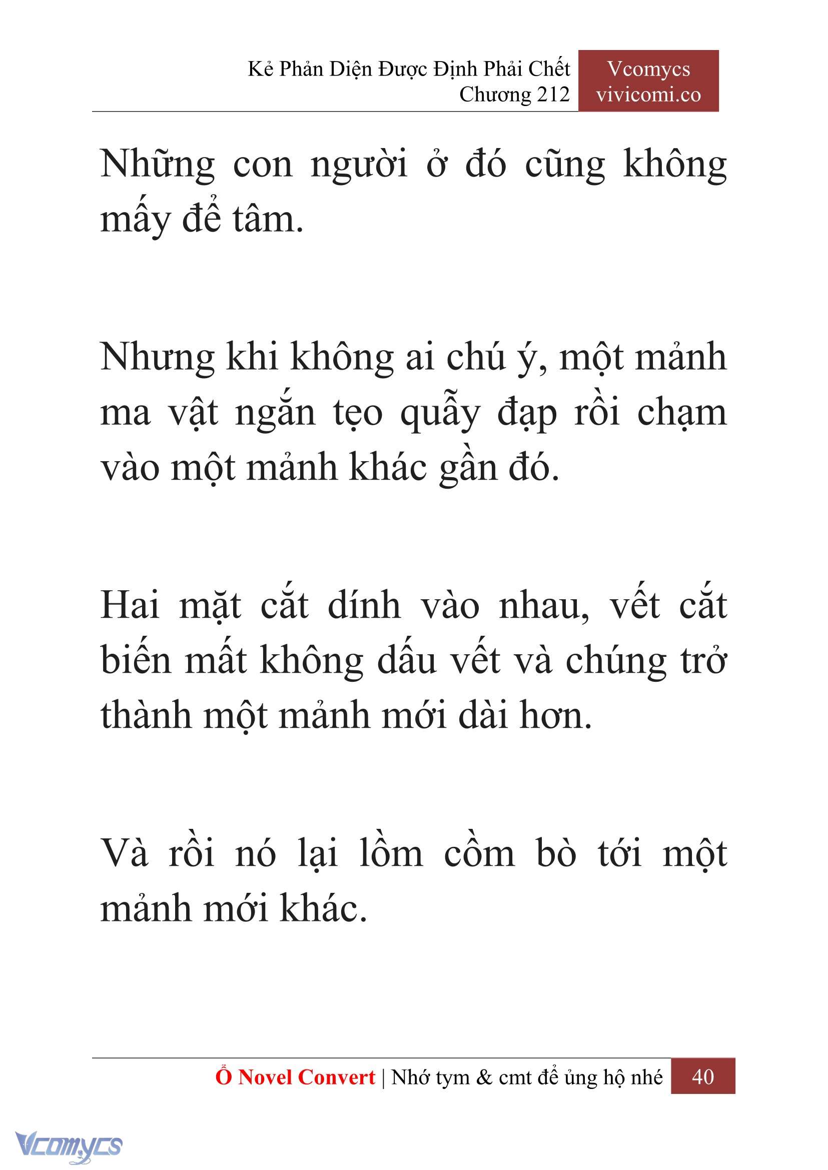 [Novel] Kẻ Phản Diện Được Định Phải Chết Chap 212 - Next Chap 213