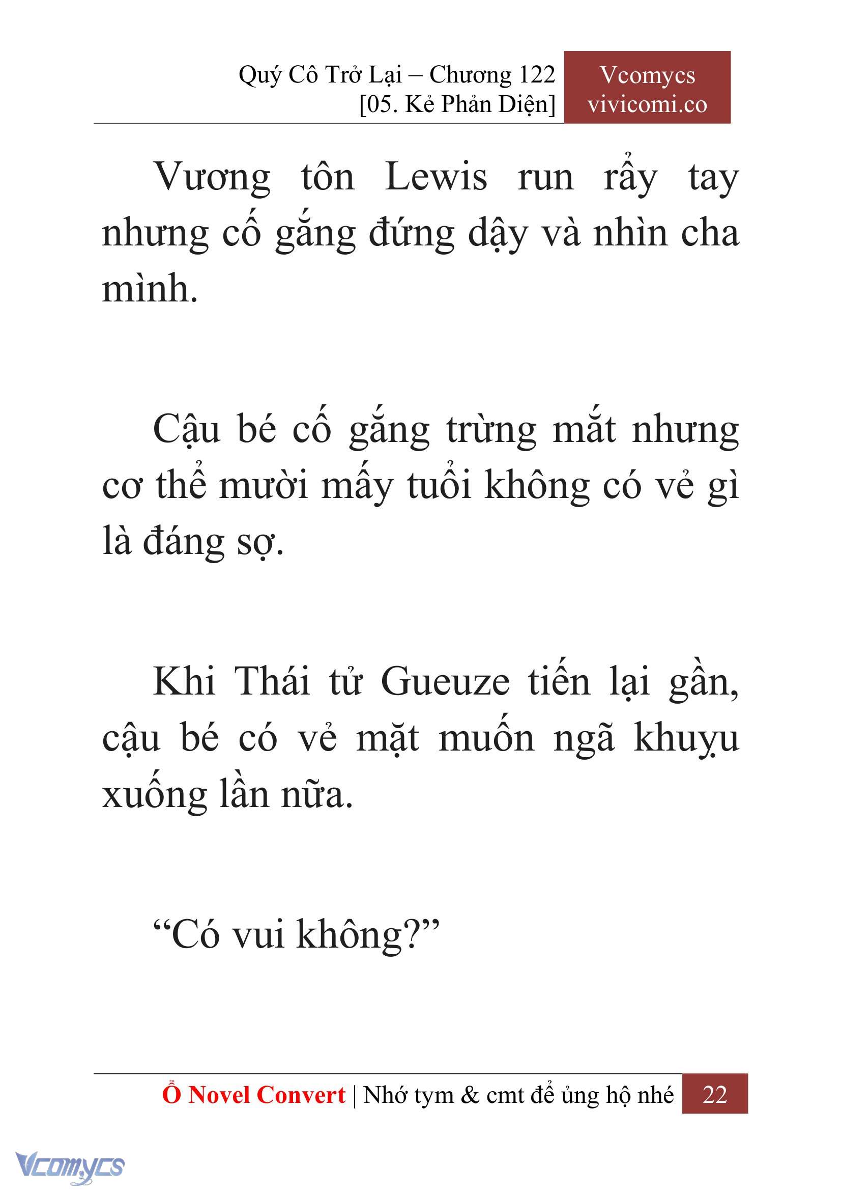 [Novel] Quý Cô Trở Lại Chap 122 - Trang 2