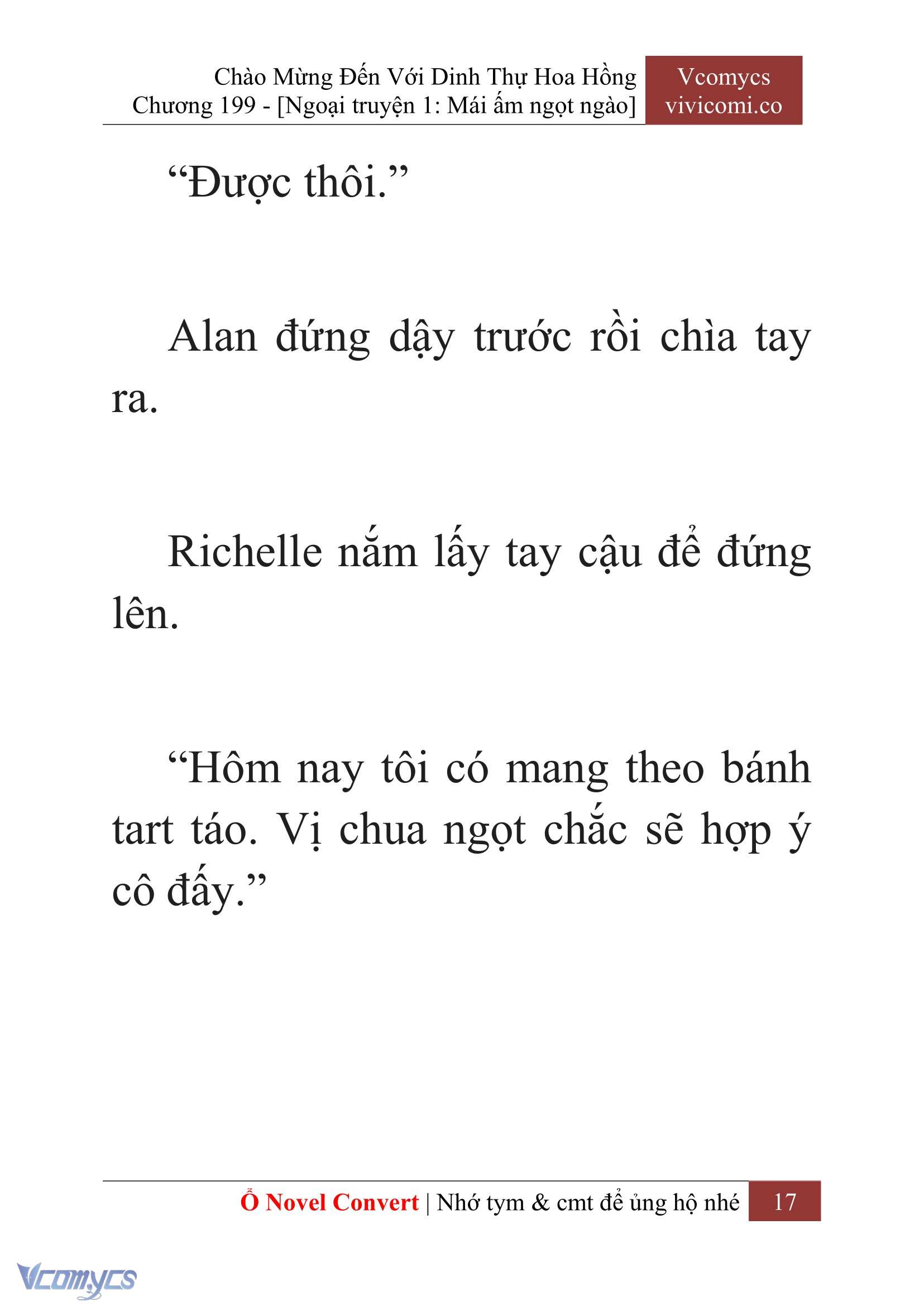 [Novel] Chào Mừng Đến Với Dinh Thự Hoa Hồng Chap 199 - Trang 2