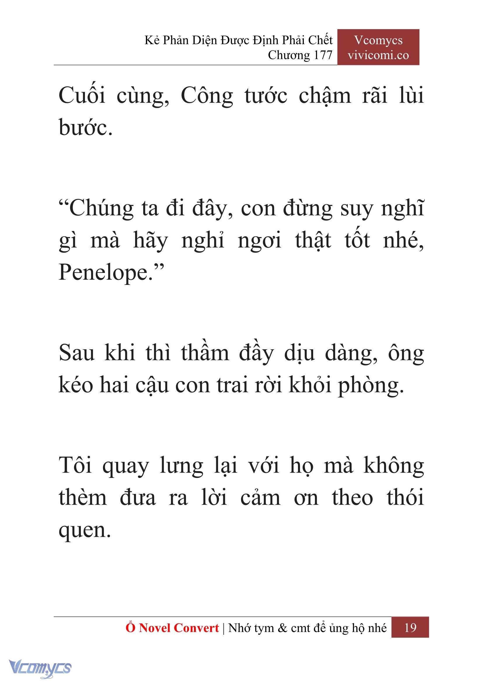 [Novel] Kẻ Phản Diện Được Định Phải Chết Chap 177 - Trang 2