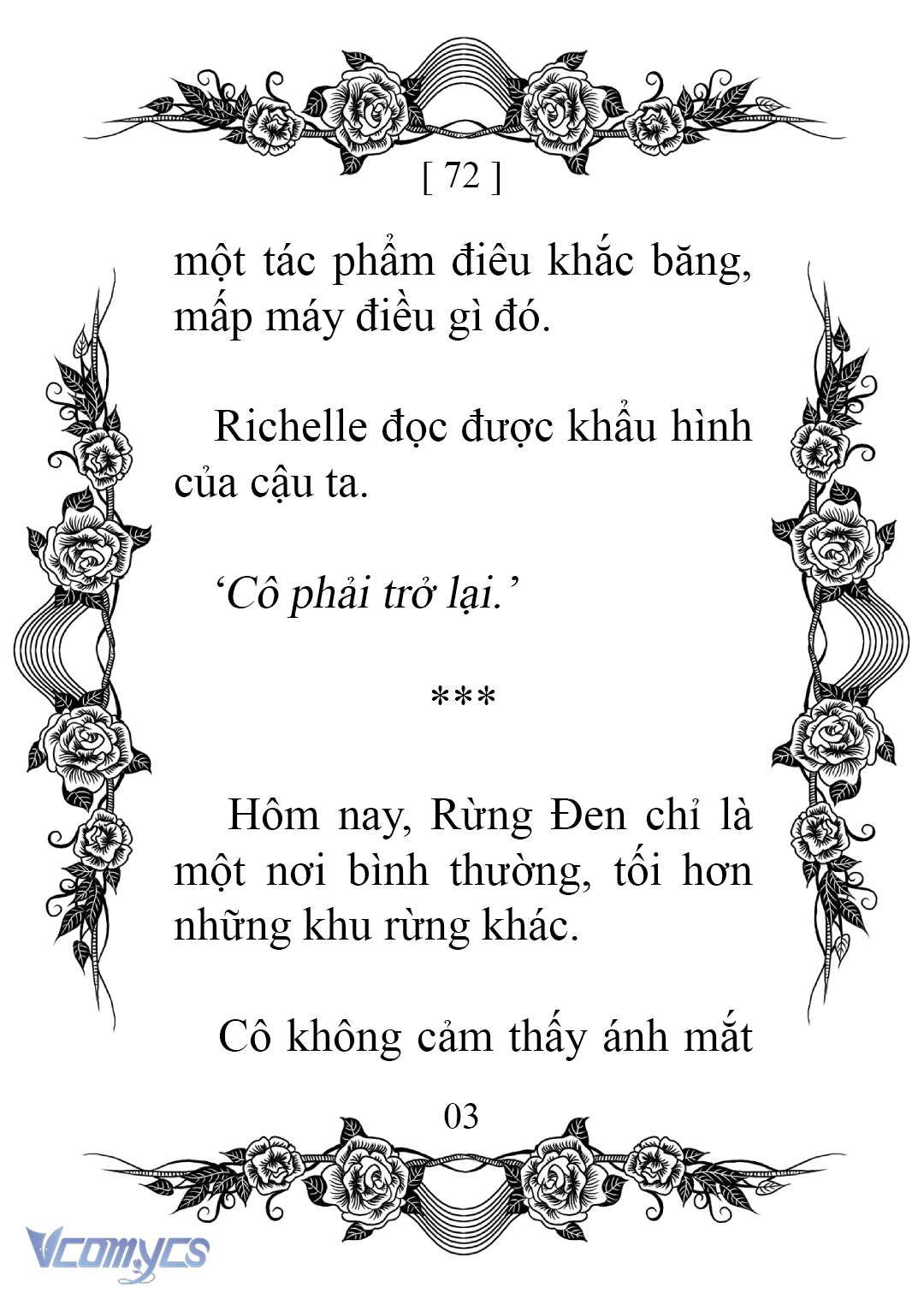[Novel] Chào Mừng Đến Với Dinh Thự Hoa Hồng Chap 72 - Trang 2