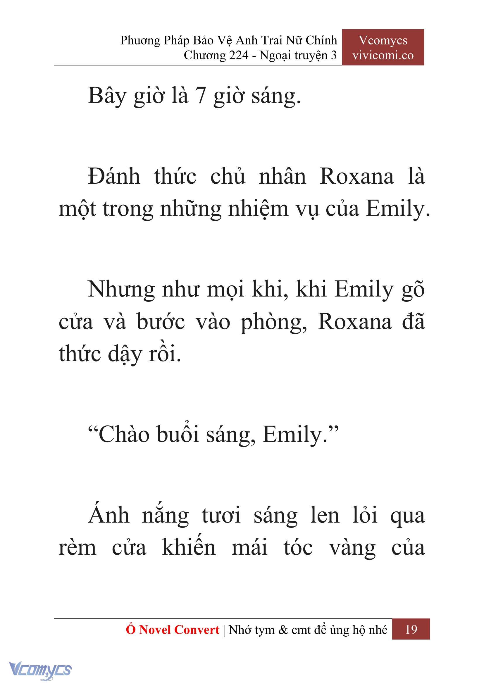 [Novel] Phương Pháp Bảo Vệ Anh Trai Nữ Chính Chap 224 - Trang 2