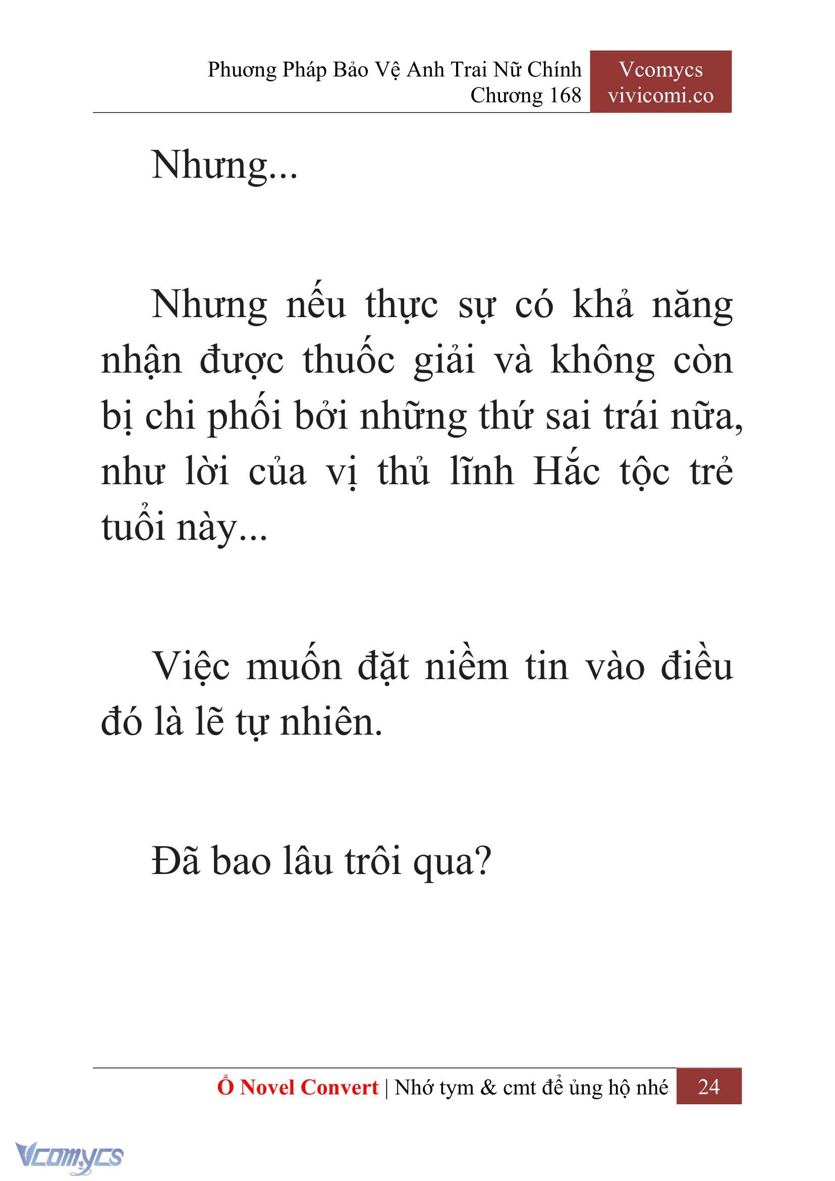 [Novel] Phương Pháp Bảo Vệ Anh Trai Nữ Chính Chap 168 - Trang 2