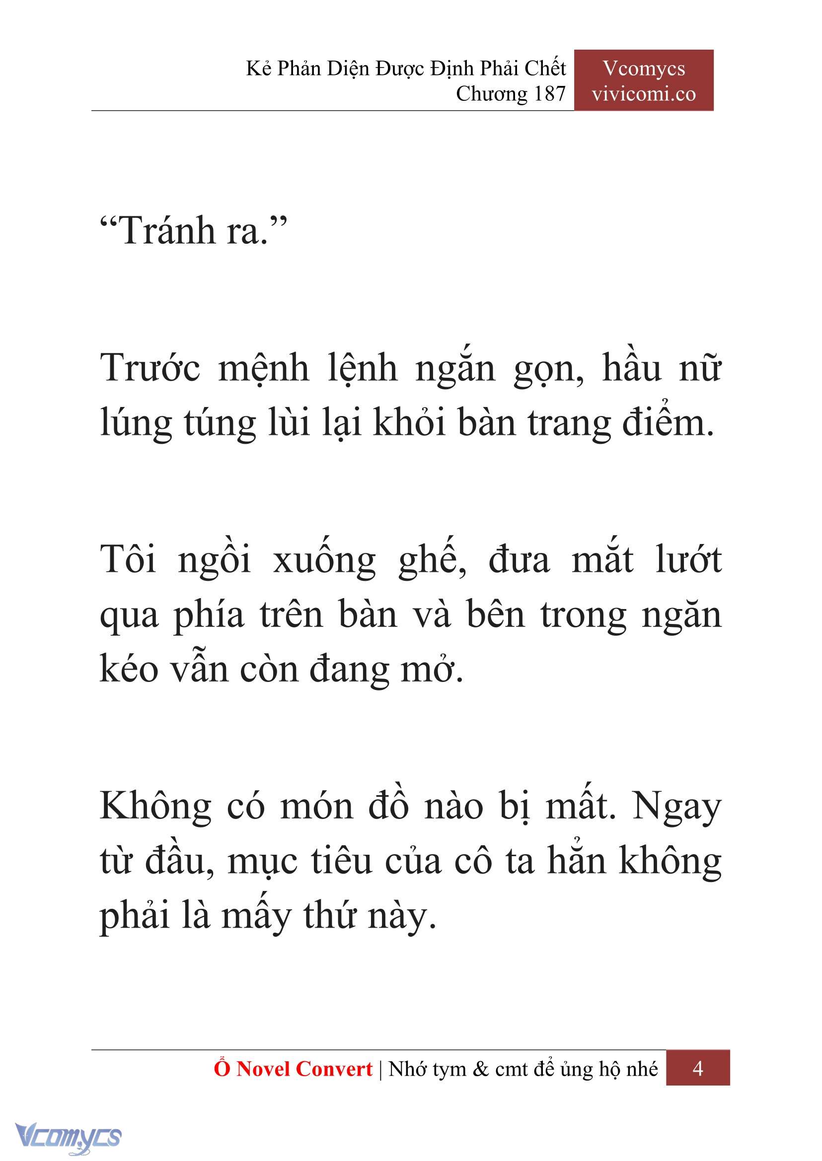 [Novel] Kẻ Phản Diện Được Định Phải Chết Chap 187 - Trang 2