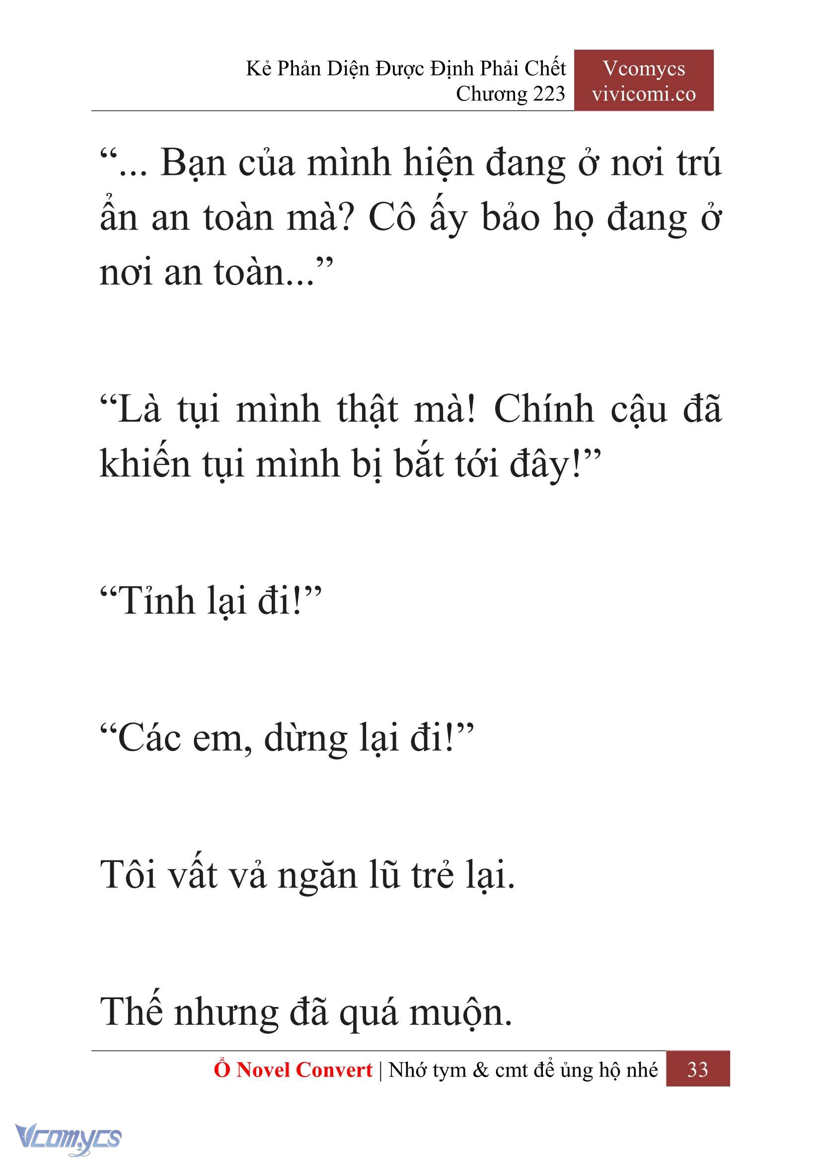 [Novel] Kẻ Phản Diện Được Định Phải Chết Chap 223 - Next Chap 224