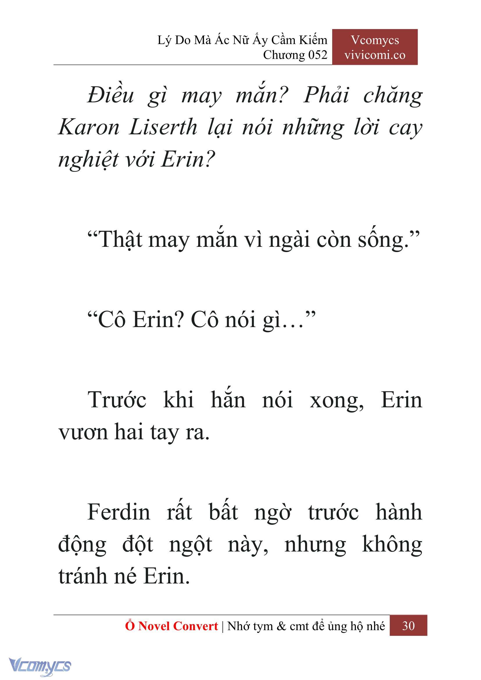 [Novel] Lý Do Mà Ác Nữ Ấy Cầm Kiếm Chap 52 - Next Chap 53