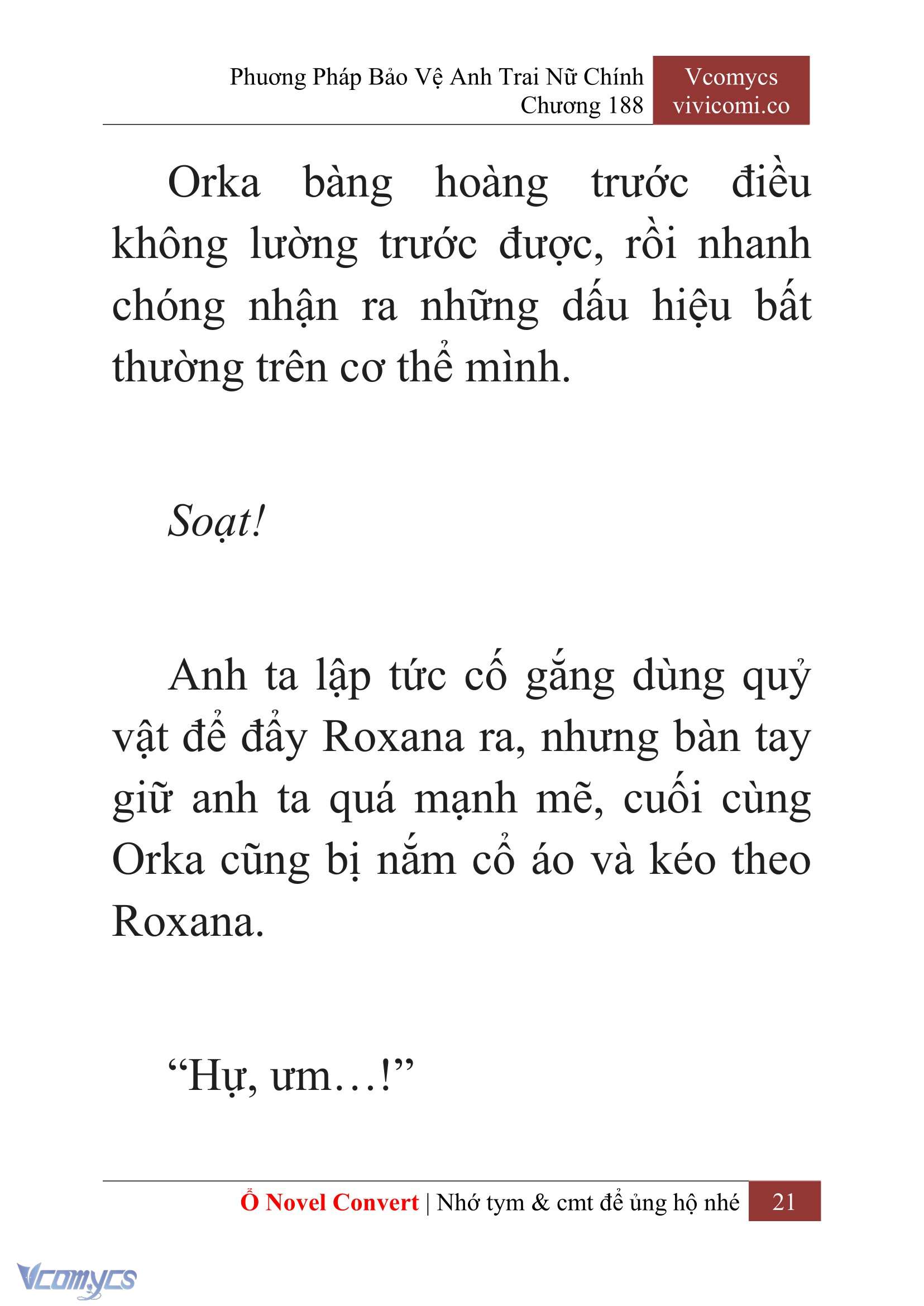 [Novel] Phương Pháp Bảo Vệ Anh Trai Nữ Chính Chap 188 - Trang 2