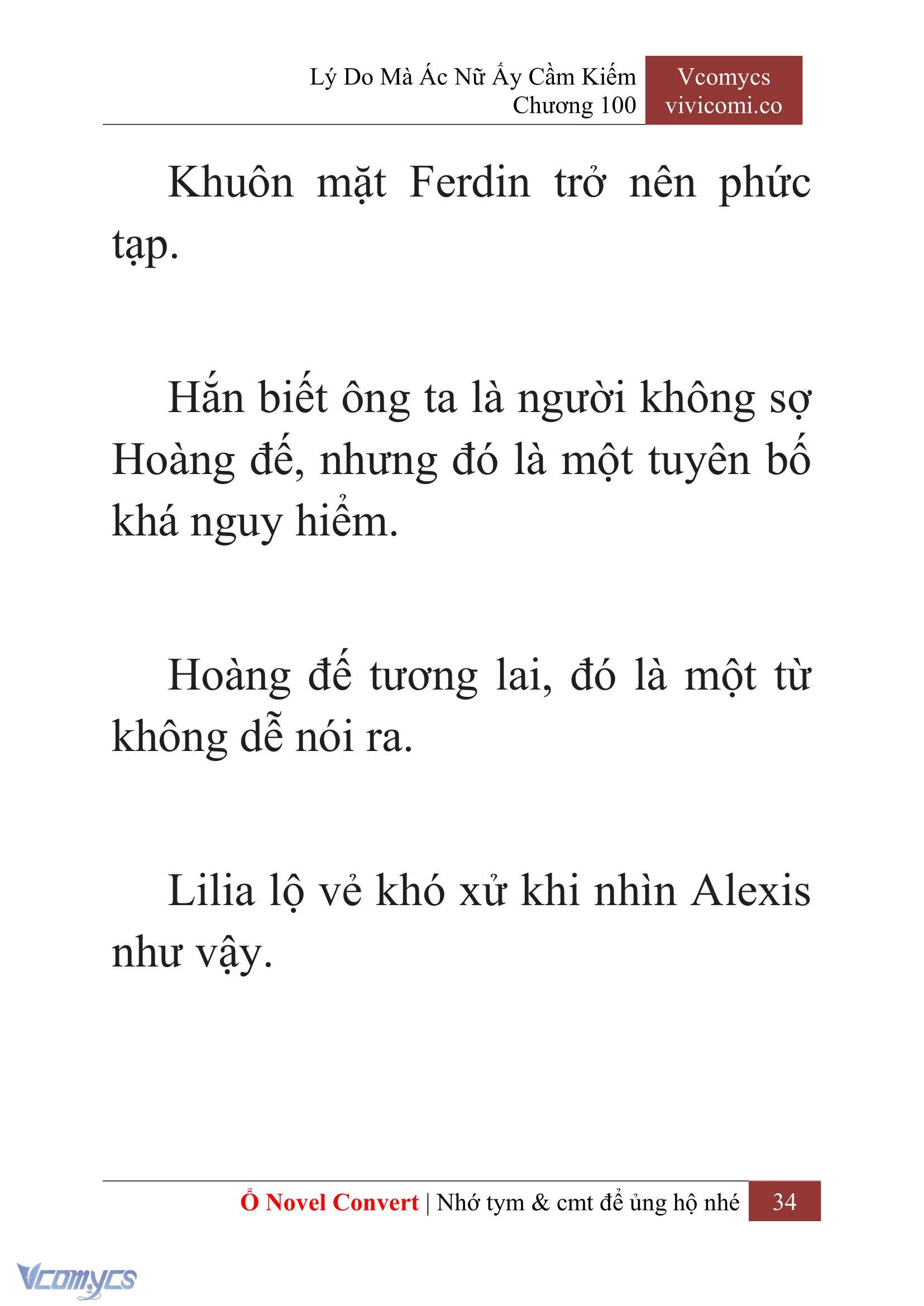 [Novel] Lý Do Mà Ác Nữ Ấy Cầm Kiếm Chap 100 - Next Chap 101