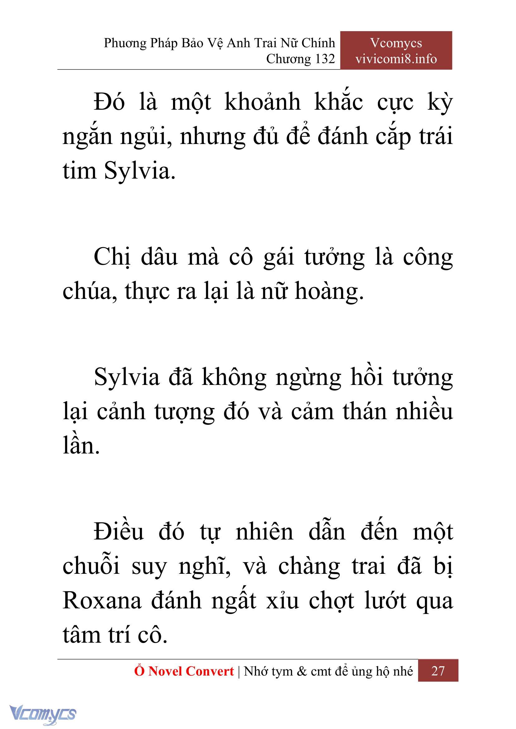 [Novel] Phương Pháp Bảo Vệ Anh Trai Nữ Chính Chap 132 - Trang 2