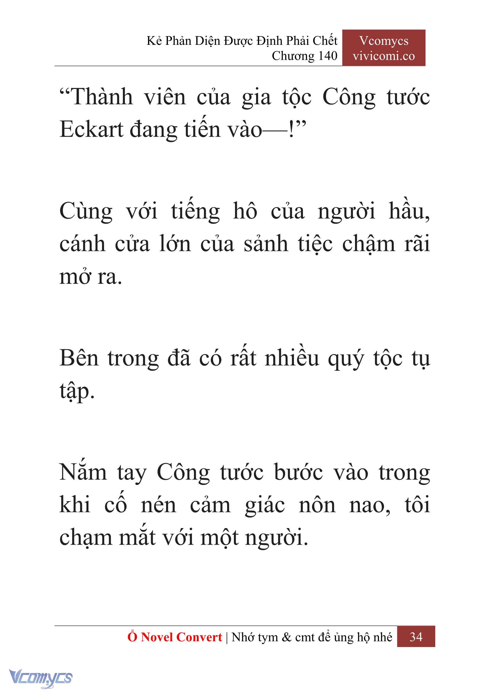 [Novel] Kẻ Phản Diện Được Định Phải Chết Chap 140 - Trang 2