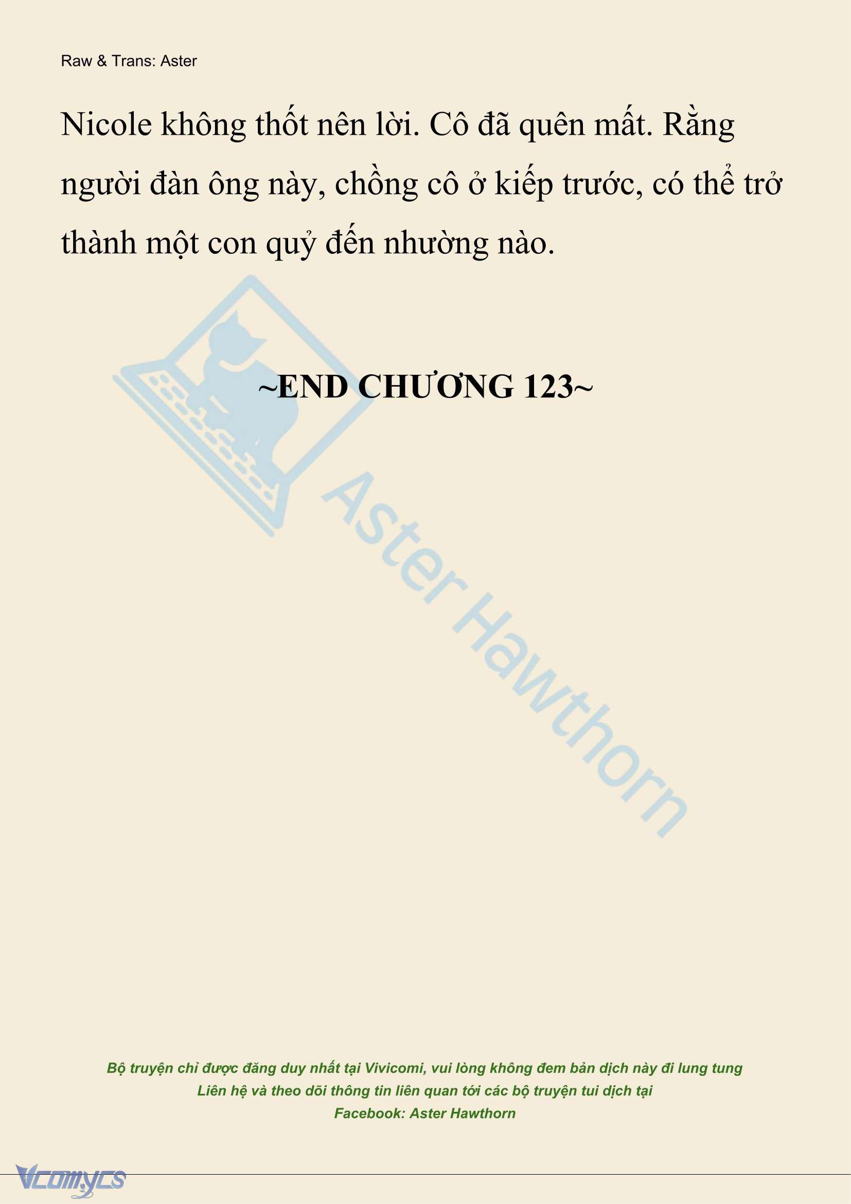 [NOVEL] Giết Cuộc Hôn Nhân Này Chap 123 - Next Chap 124