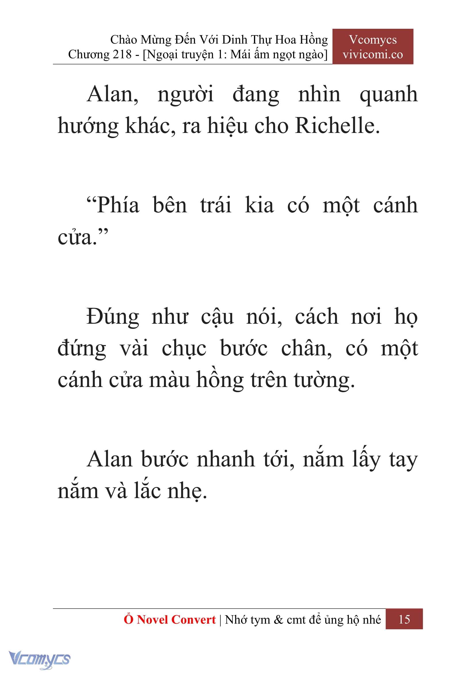 [Novel] Chào Mừng Đến Với Dinh Thự Hoa Hồng Chap 218 - Trang 2