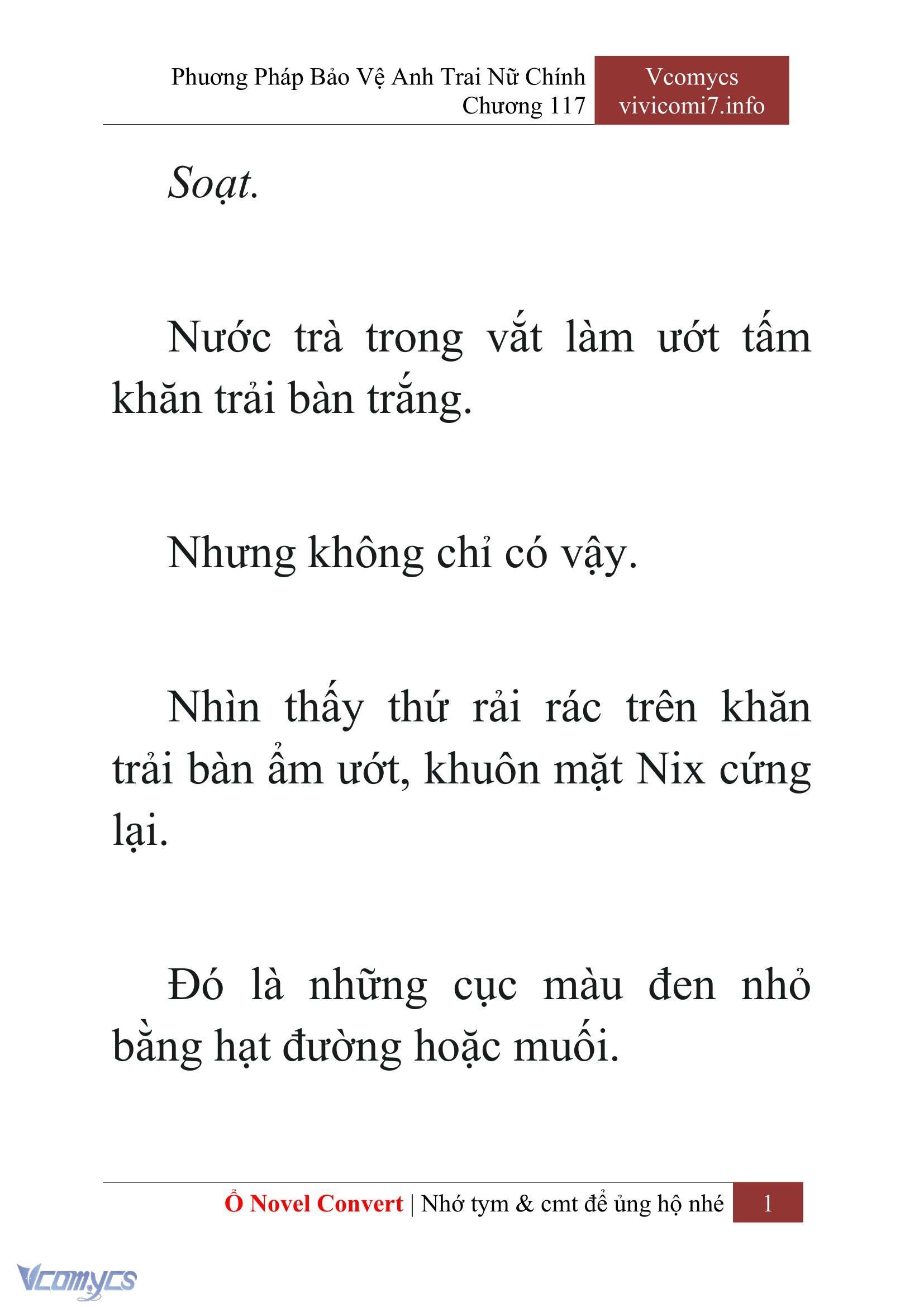[Novel] Phương Pháp Bảo Vệ Anh Trai Nữ Chính Chap 117 - Trang 2