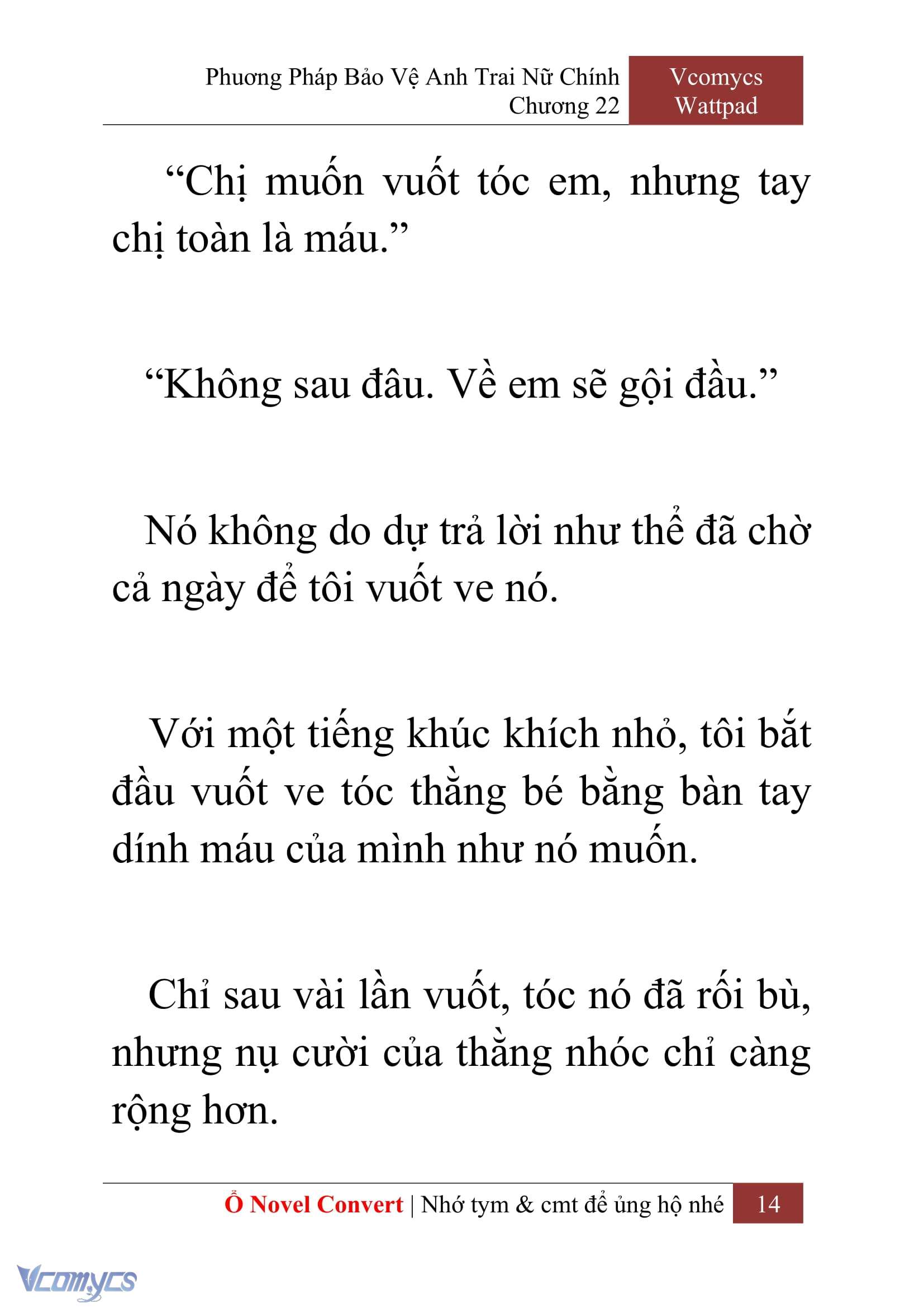[Novel] Phương Pháp Bảo Vệ Anh Trai Nữ Chính Chap 22 - Trang 2