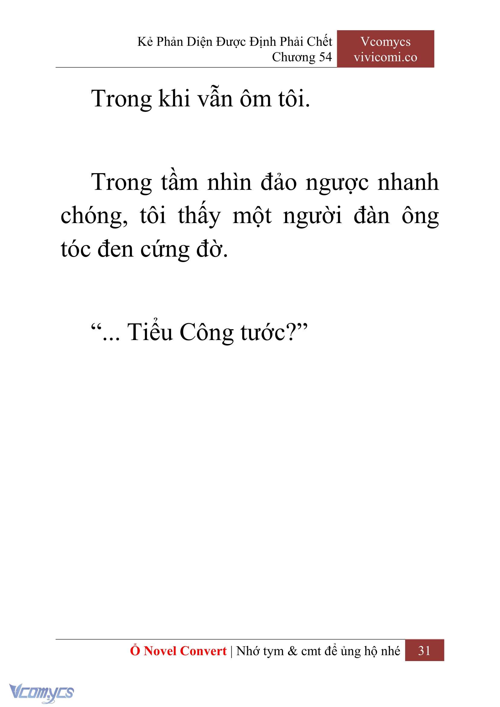 [Novel] Kẻ Phản Diện Được Định Phải Chết Chap 54 - Next Chap 55