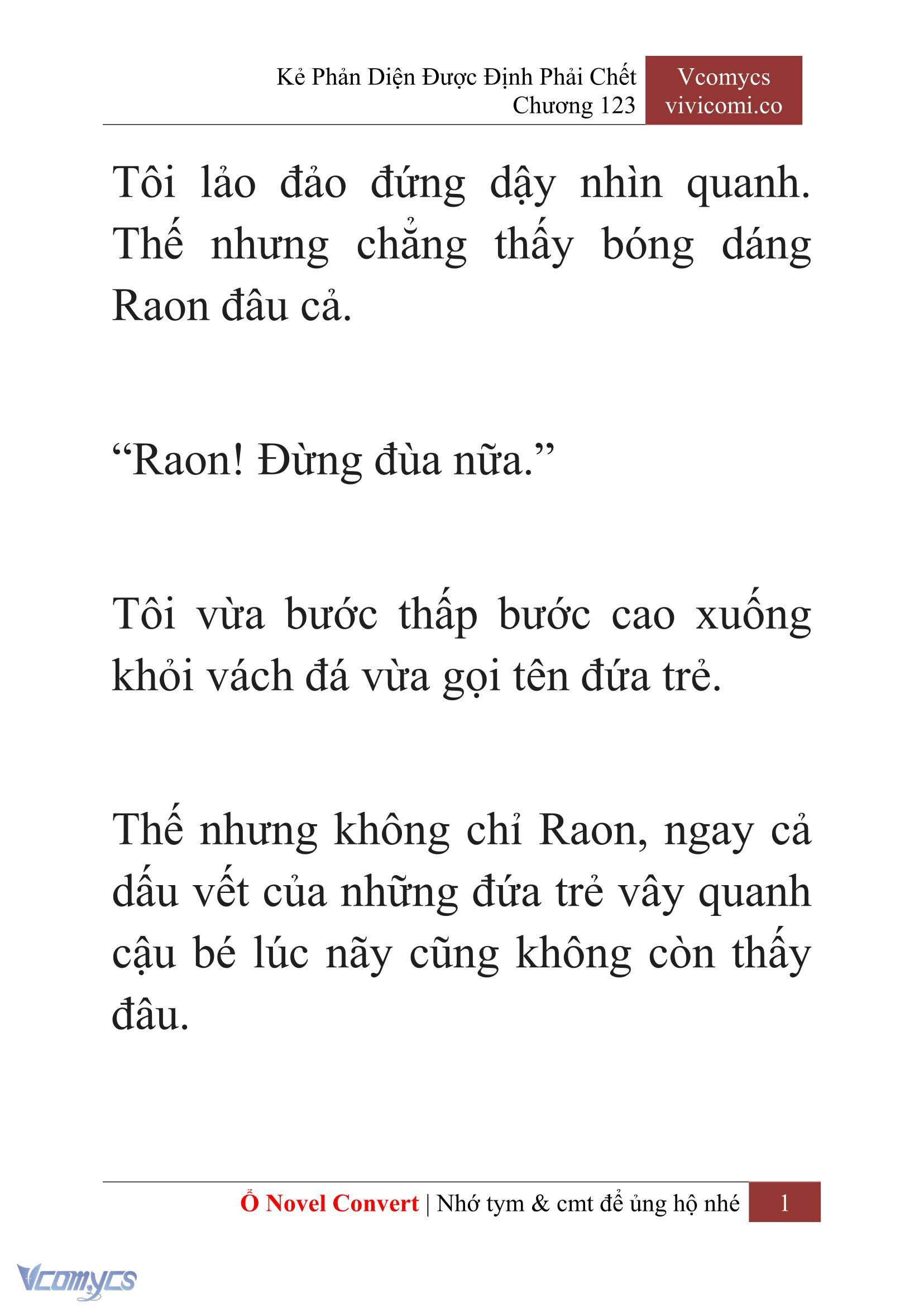 [Novel] Kẻ Phản Diện Được Định Phải Chết Chap 123 - Trang 2