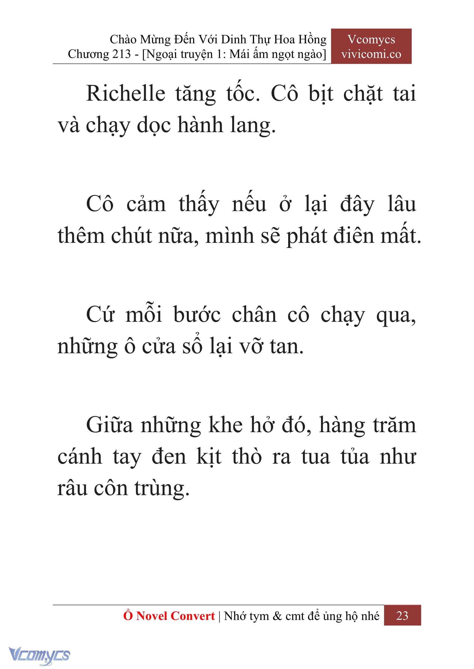 [Novel] Chào Mừng Đến Với Dinh Thự Hoa Hồng Chap 213 - Trang 2