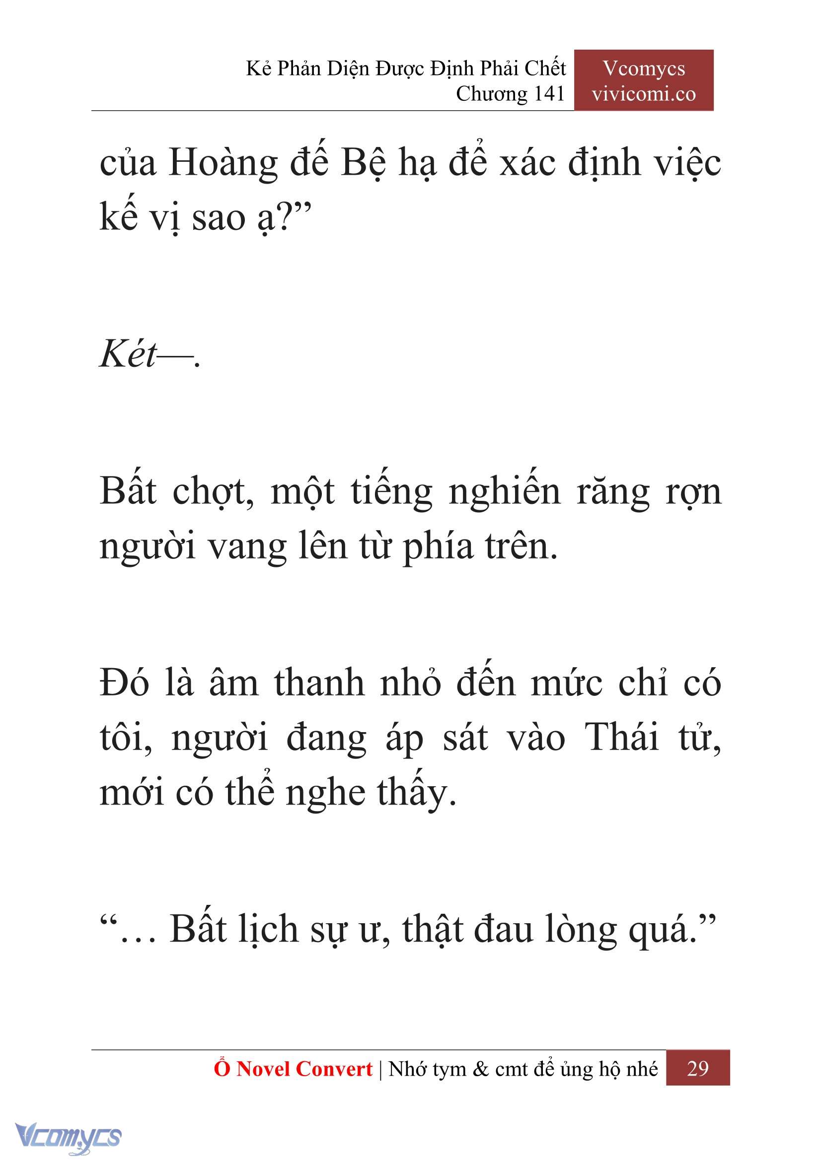 [Novel] Kẻ Phản Diện Được Định Phải Chết Chap 141 - Trang 2