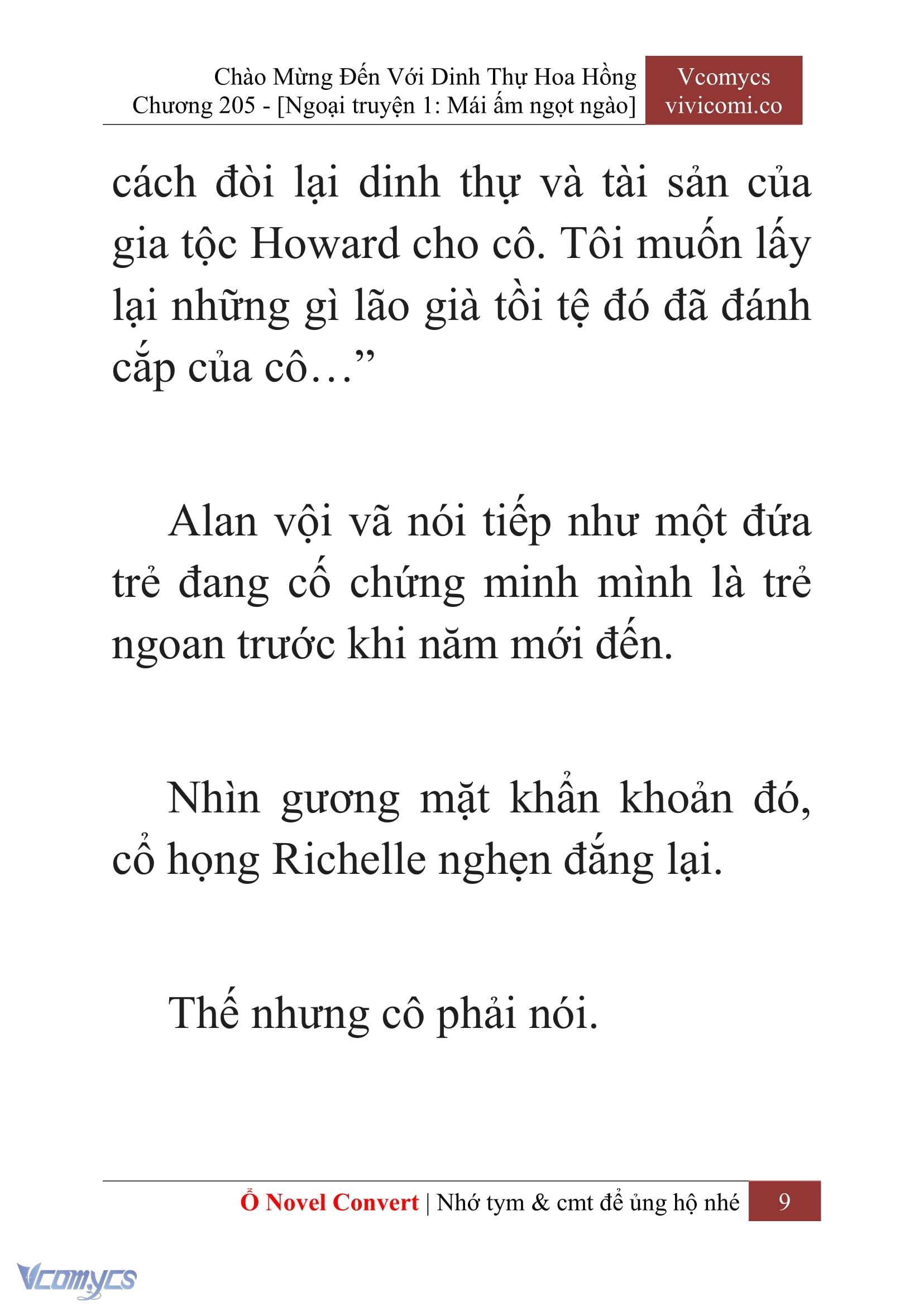 [Novel] Chào Mừng Đến Với Dinh Thự Hoa Hồng Chap 205 - Trang 2