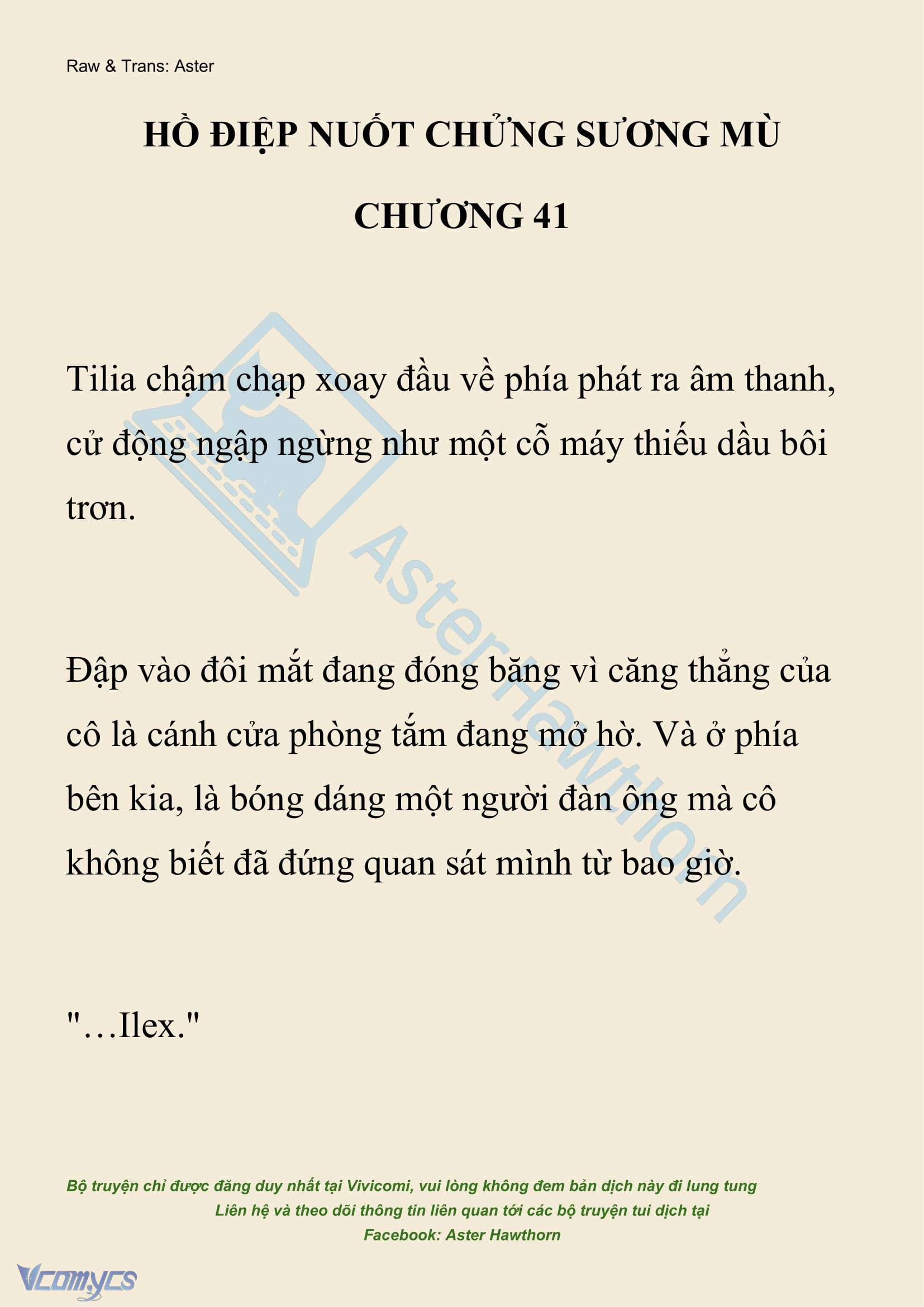 [NOVEL] Hồ Điệp Nuốt Chửng Sương Mù Chap 41 - Trang 2