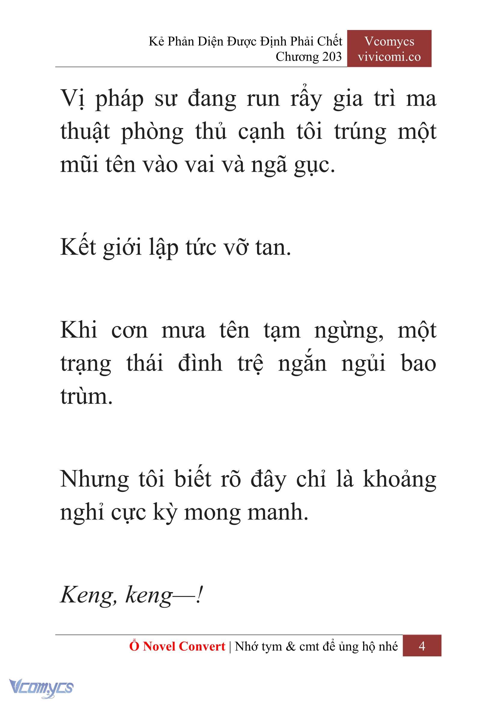 [Novel] Kẻ Phản Diện Được Định Phải Chết Chap 203 - Next Chap 204