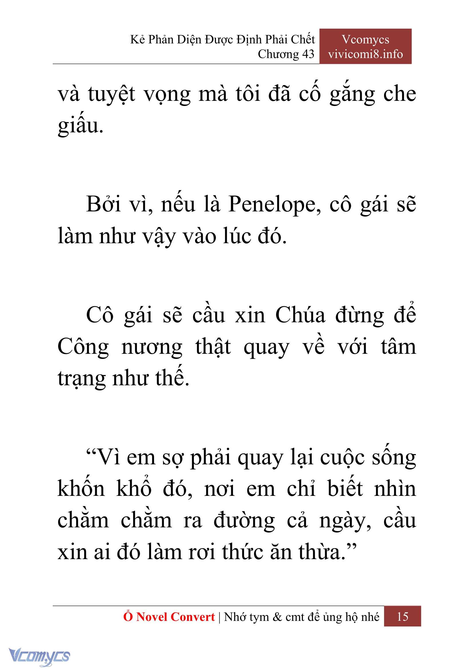 [Novel] Kẻ Phản Diện Được Định Phải Chết Chap 43 - Next Chap 44