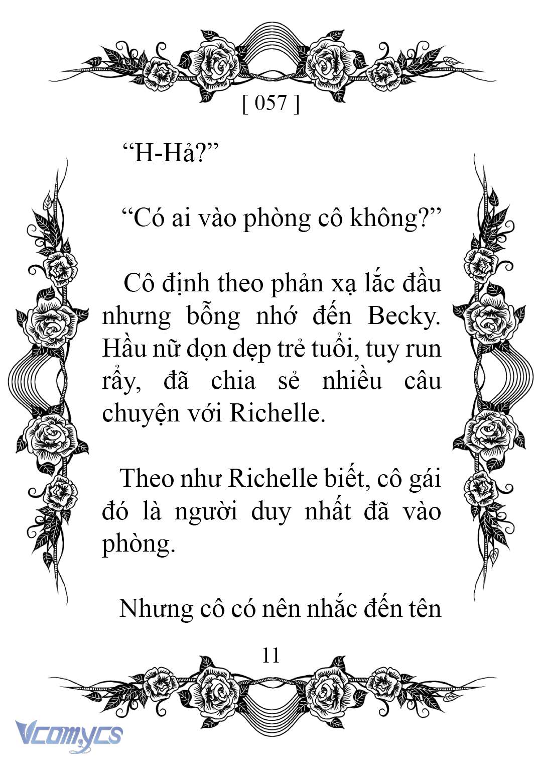 [Novel] Chào Mừng Đến Với Dinh Thự Hoa Hồng Chap 57 - Trang 2