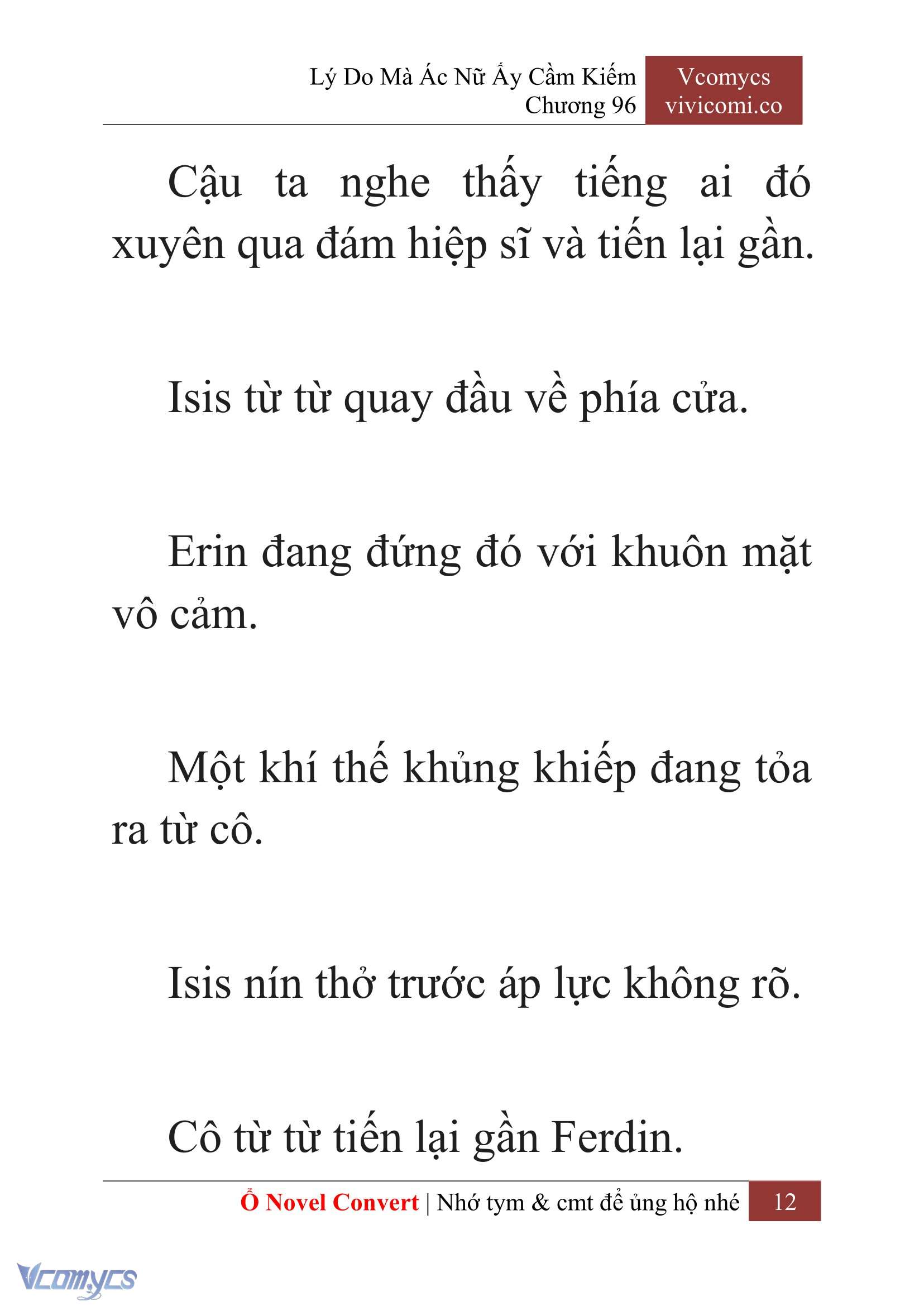 [Novel] Lý Do Mà Ác Nữ Ấy Cầm Kiếm Chap 96 - Next Chap 97