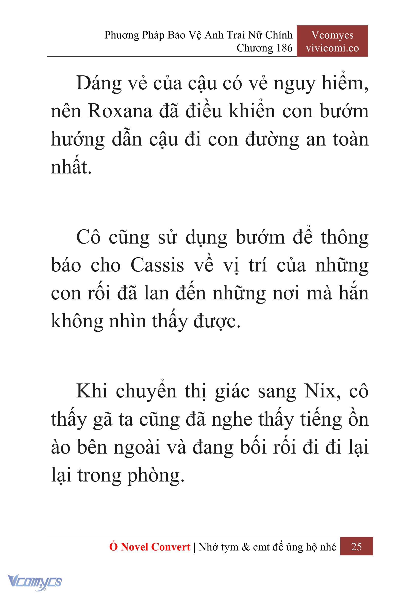 [Novel] Phương Pháp Bảo Vệ Anh Trai Nữ Chính Chap 186 - Trang 2