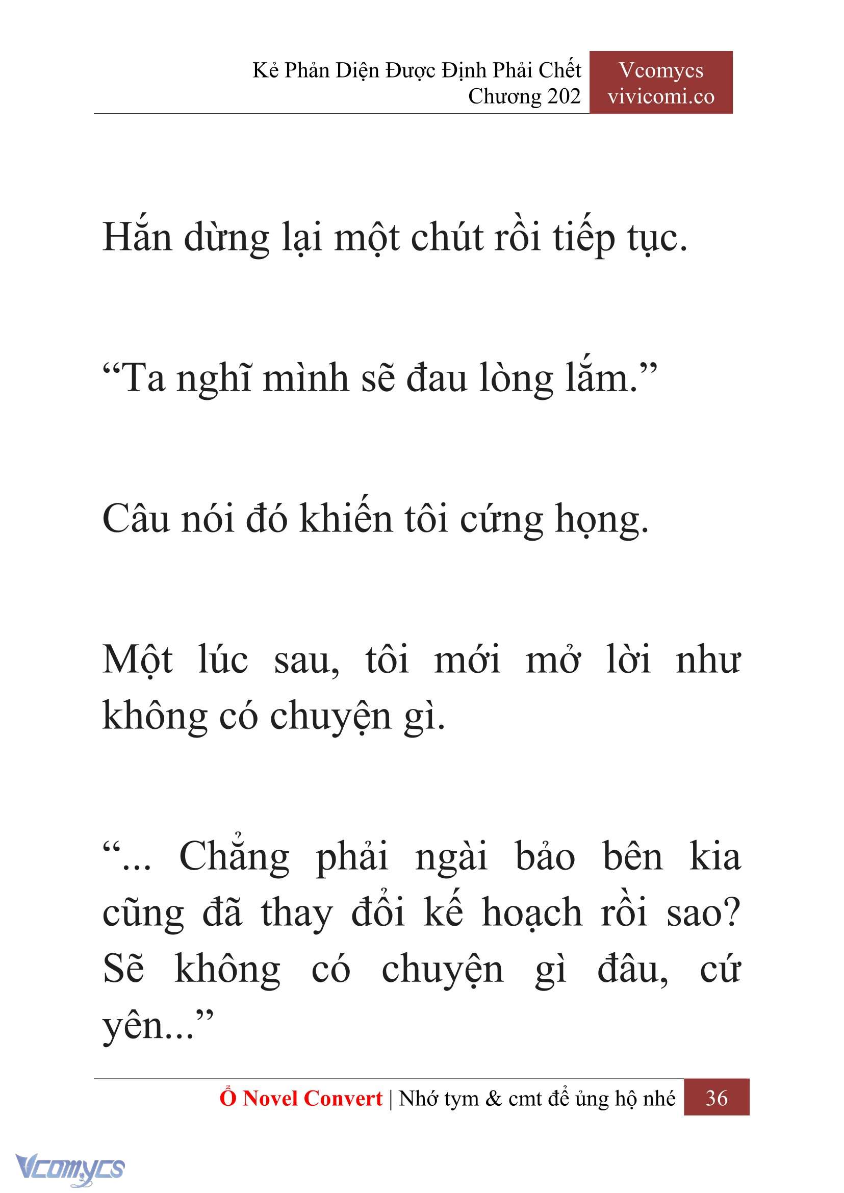 [Novel] Kẻ Phản Diện Được Định Phải Chết Chap 202 - Trang 2