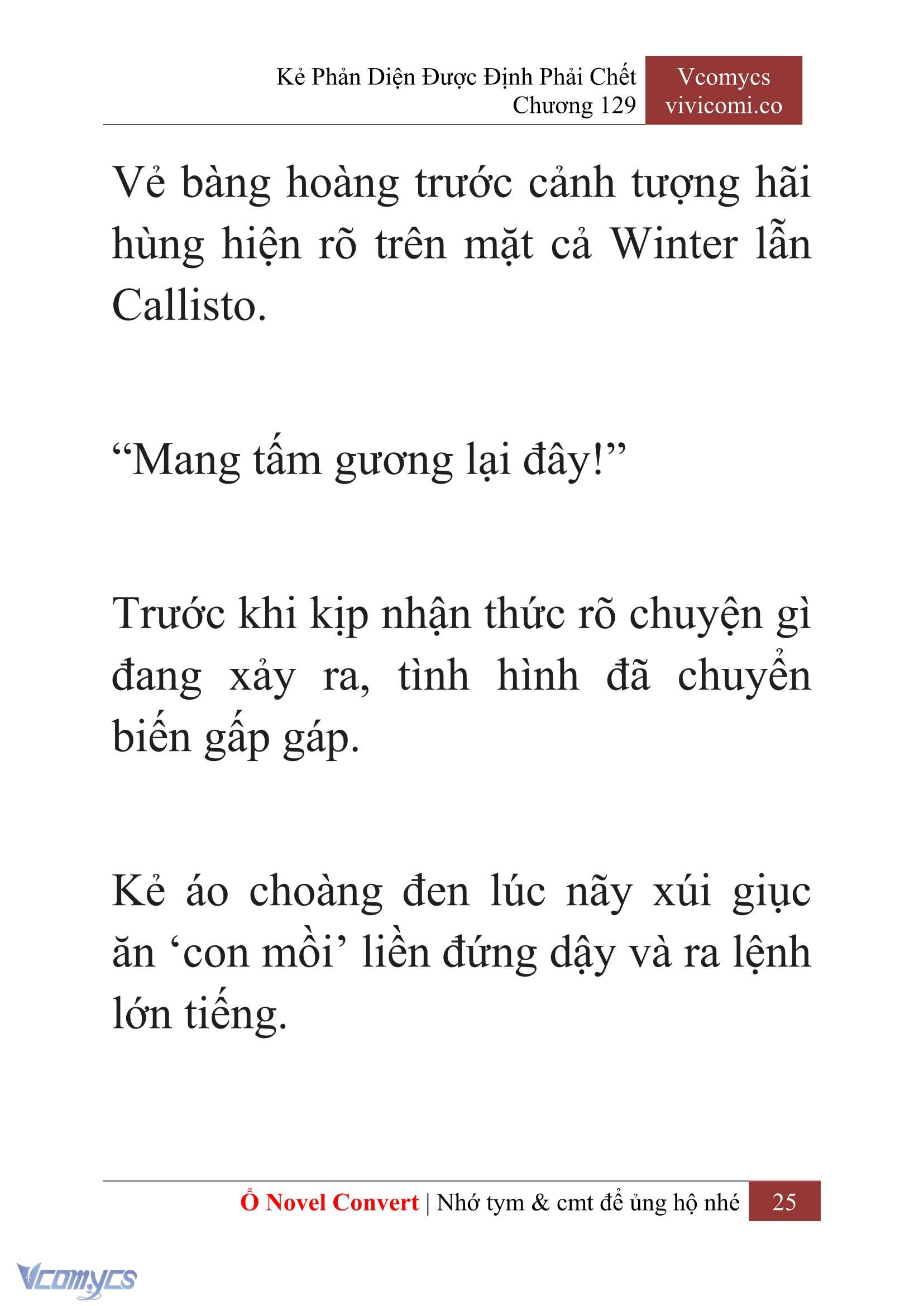 [Novel] Kẻ Phản Diện Được Định Phải Chết Chap 129 - Trang 2