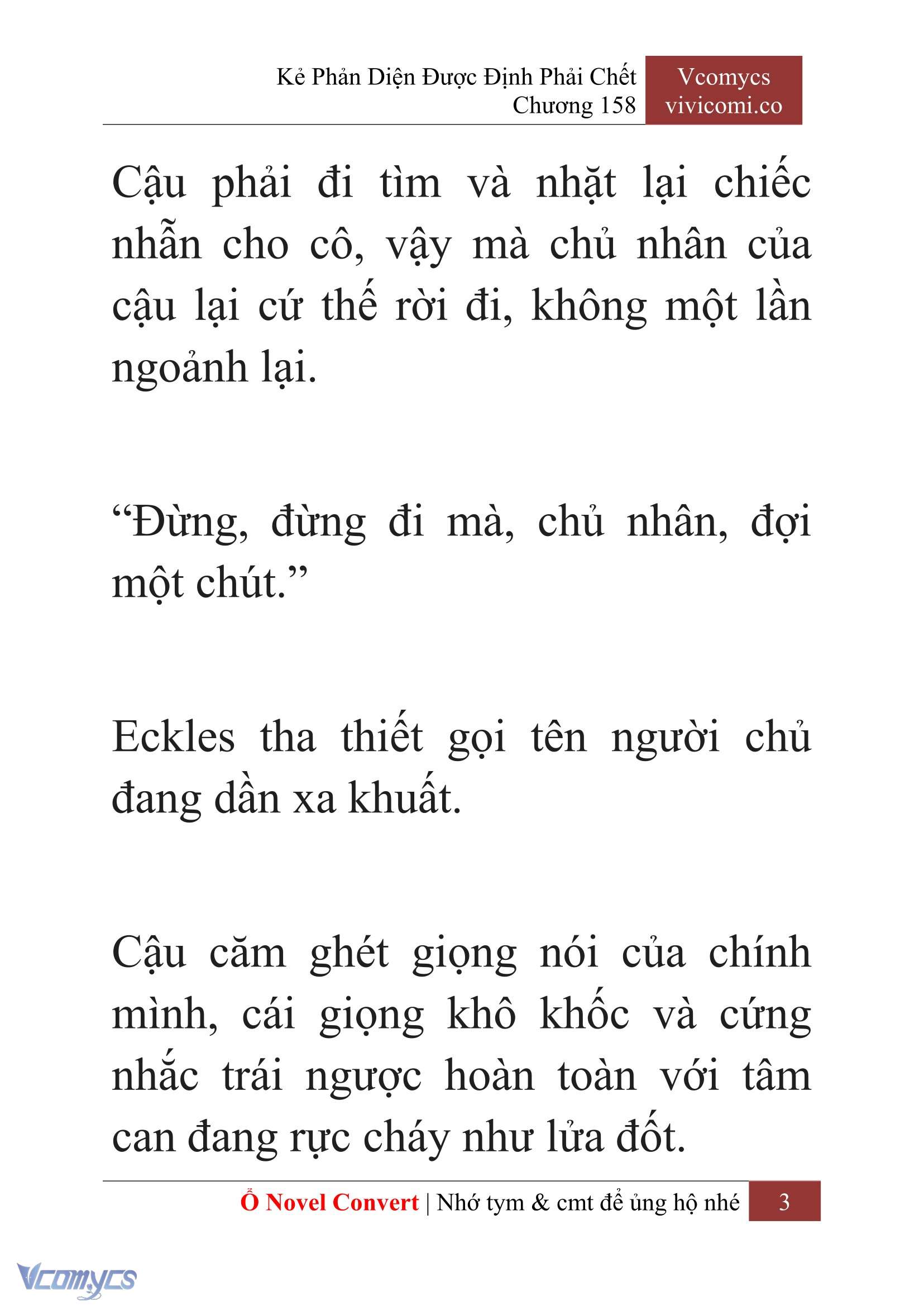 [Novel] Kẻ Phản Diện Được Định Phải Chết Chap 158 - Trang 2