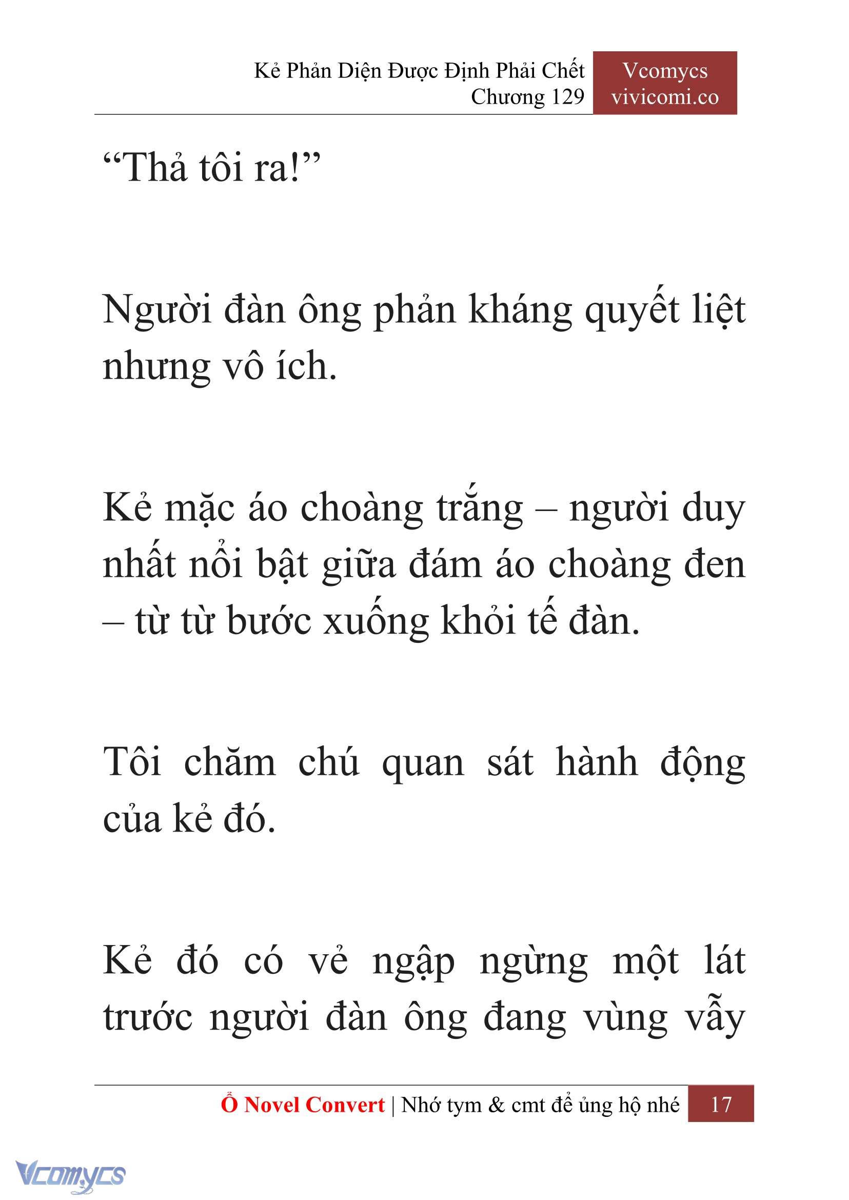 [Novel] Kẻ Phản Diện Được Định Phải Chết Chap 129 - Trang 2