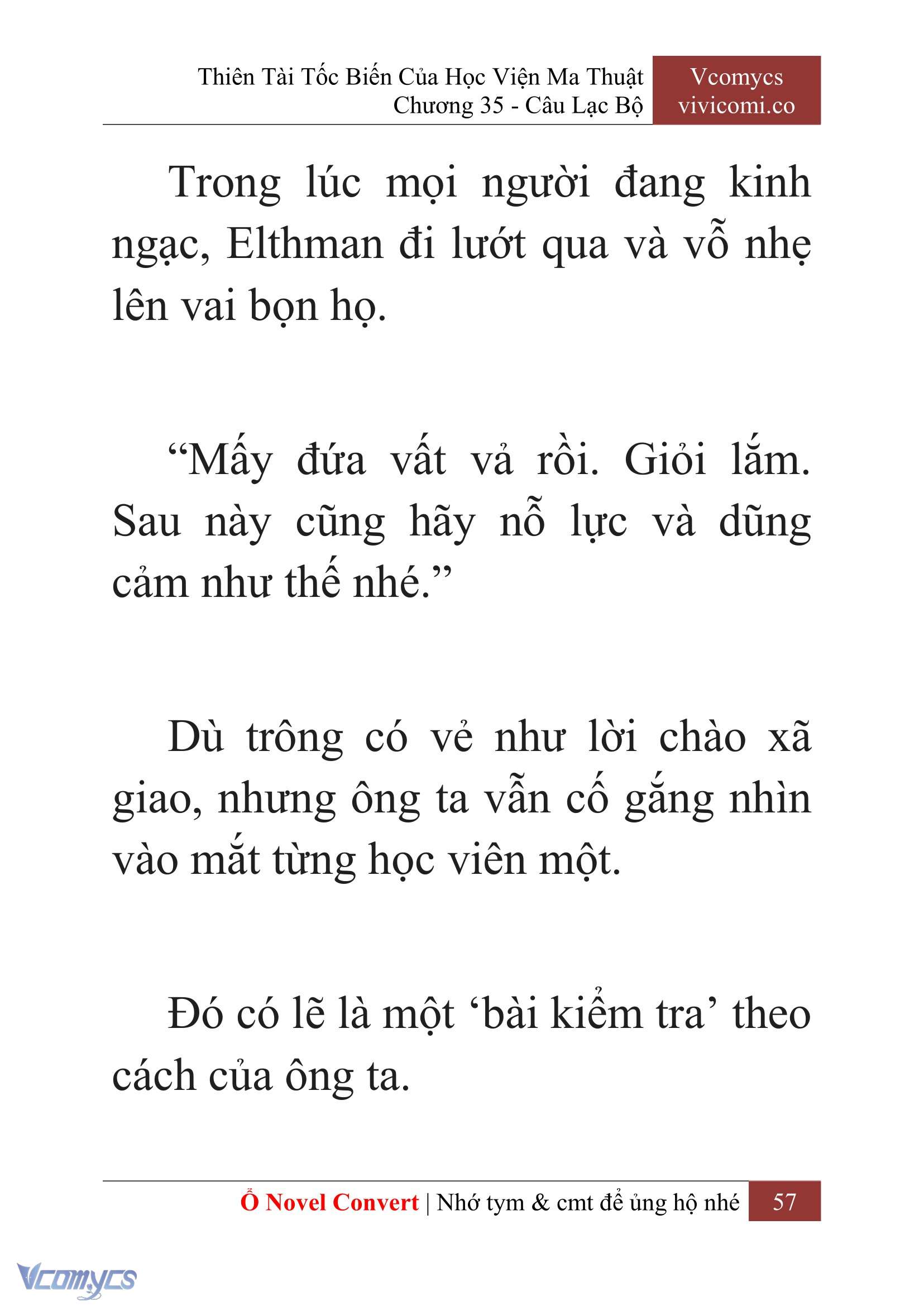 [Novel] Thiên Tài Tốc Biến Của Học Viện Ma Thuật Chap 35 - Trang 2
