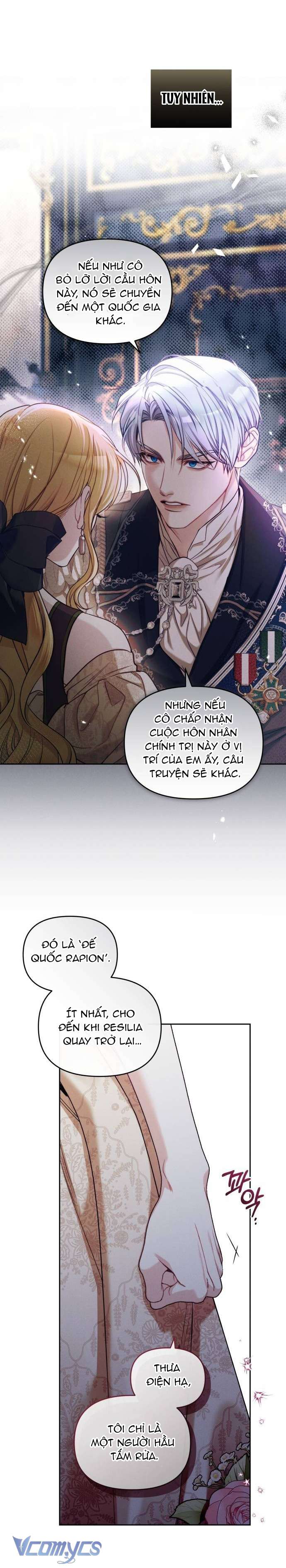 Tôi Đã Trải Qua Đêm Đầu Tiên Dù Chỉ Là Hoàng Hậu Thay Thế Chap 1 - Trang 2