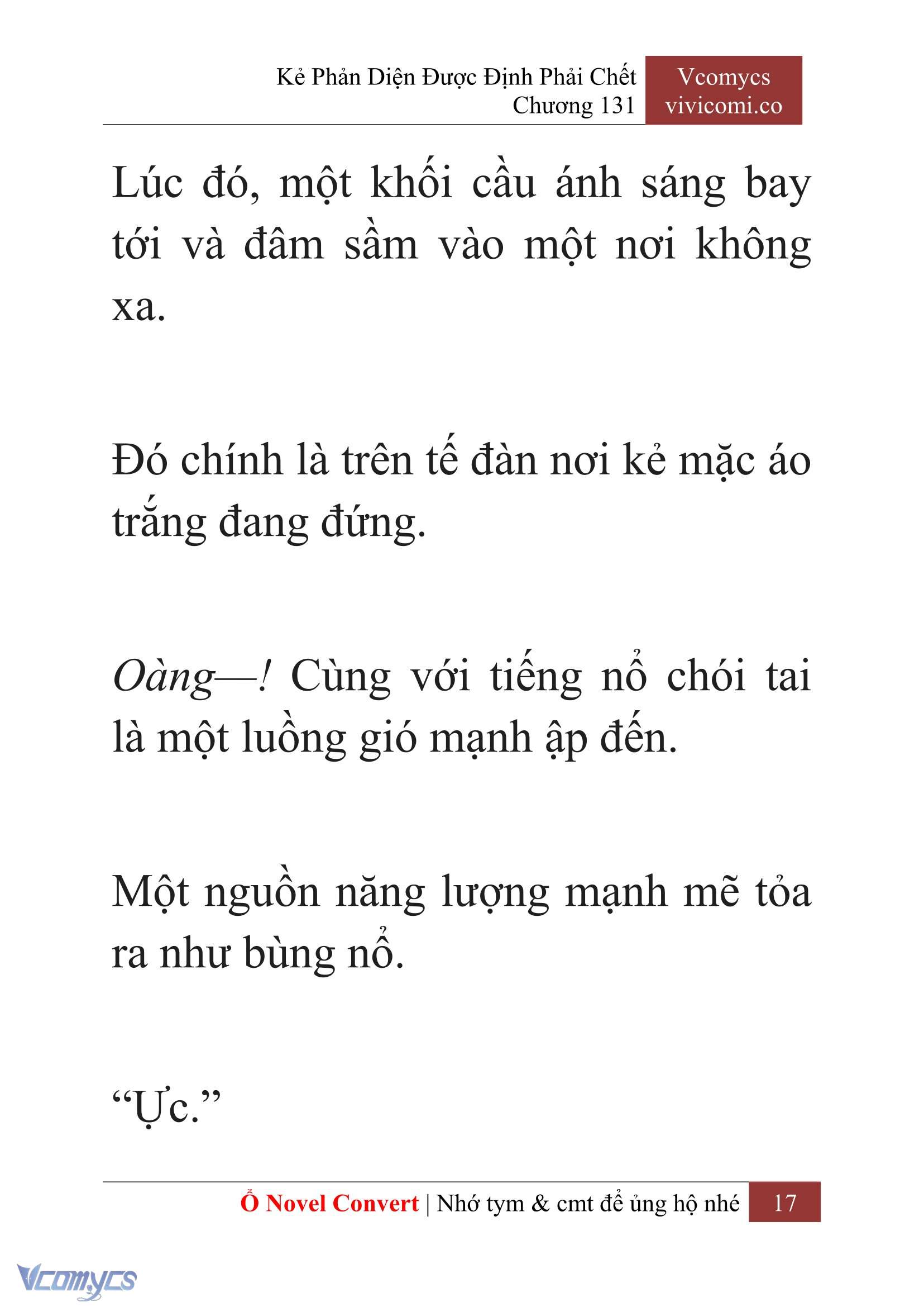 [Novel] Kẻ Phản Diện Được Định Phải Chết Chap 131 - Trang 2