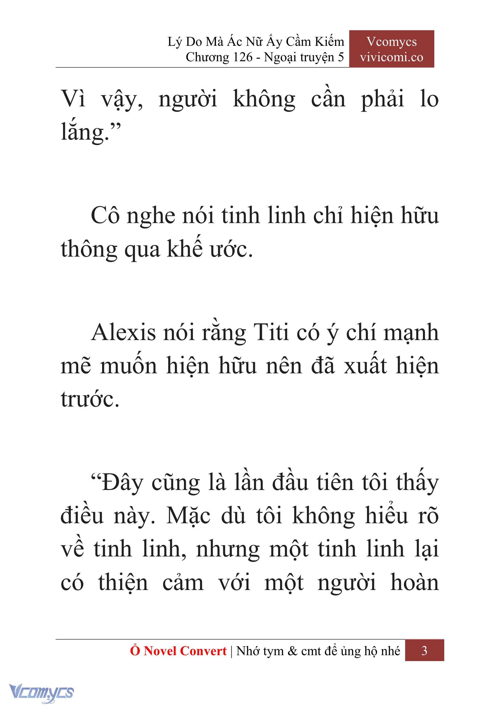 [Novel] Lý Do Mà Ác Nữ Ấy Cầm Kiếm Chap 126 - Trang 2